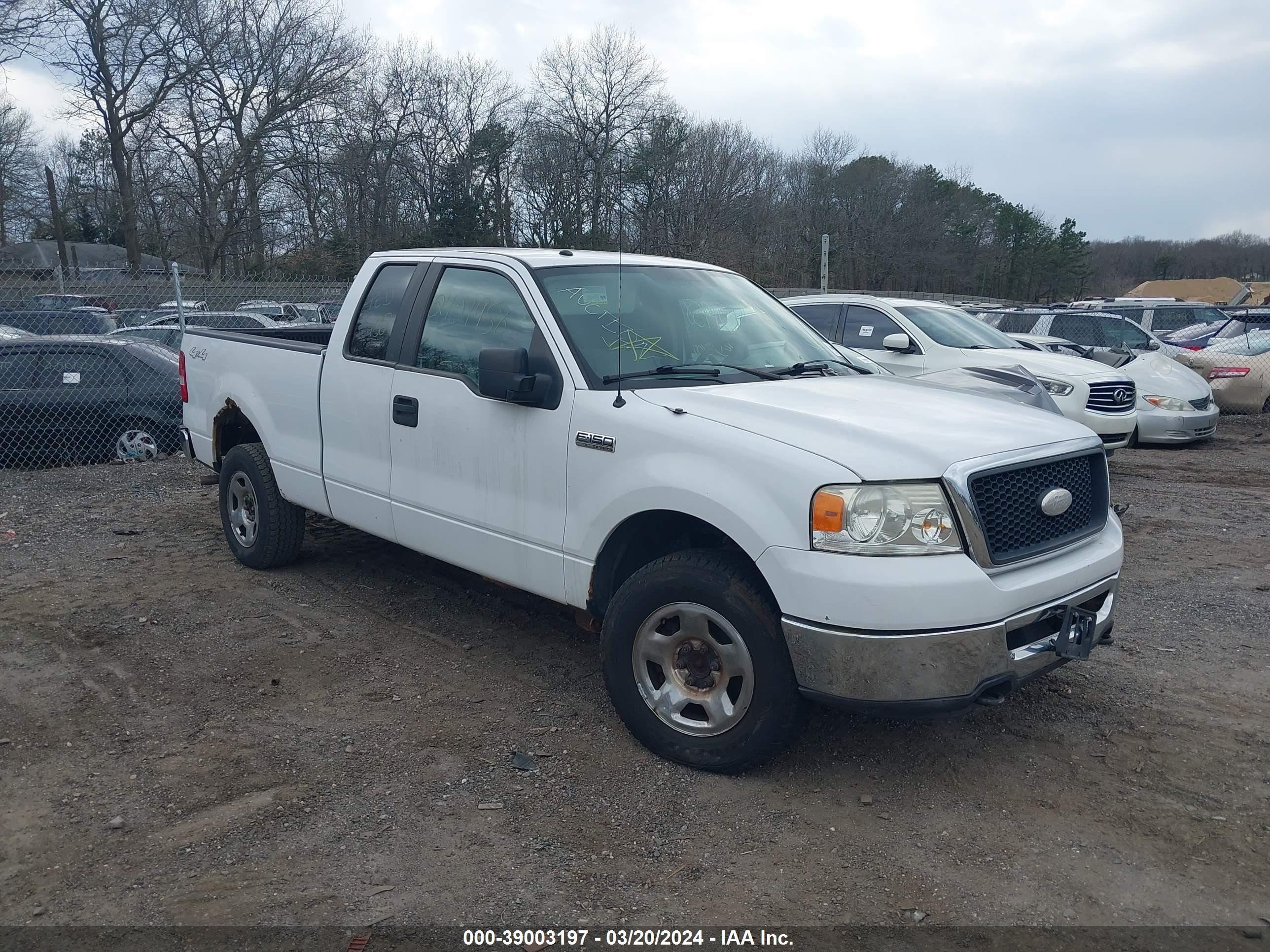 FORD F-150 2007 1ftpx14557na61458