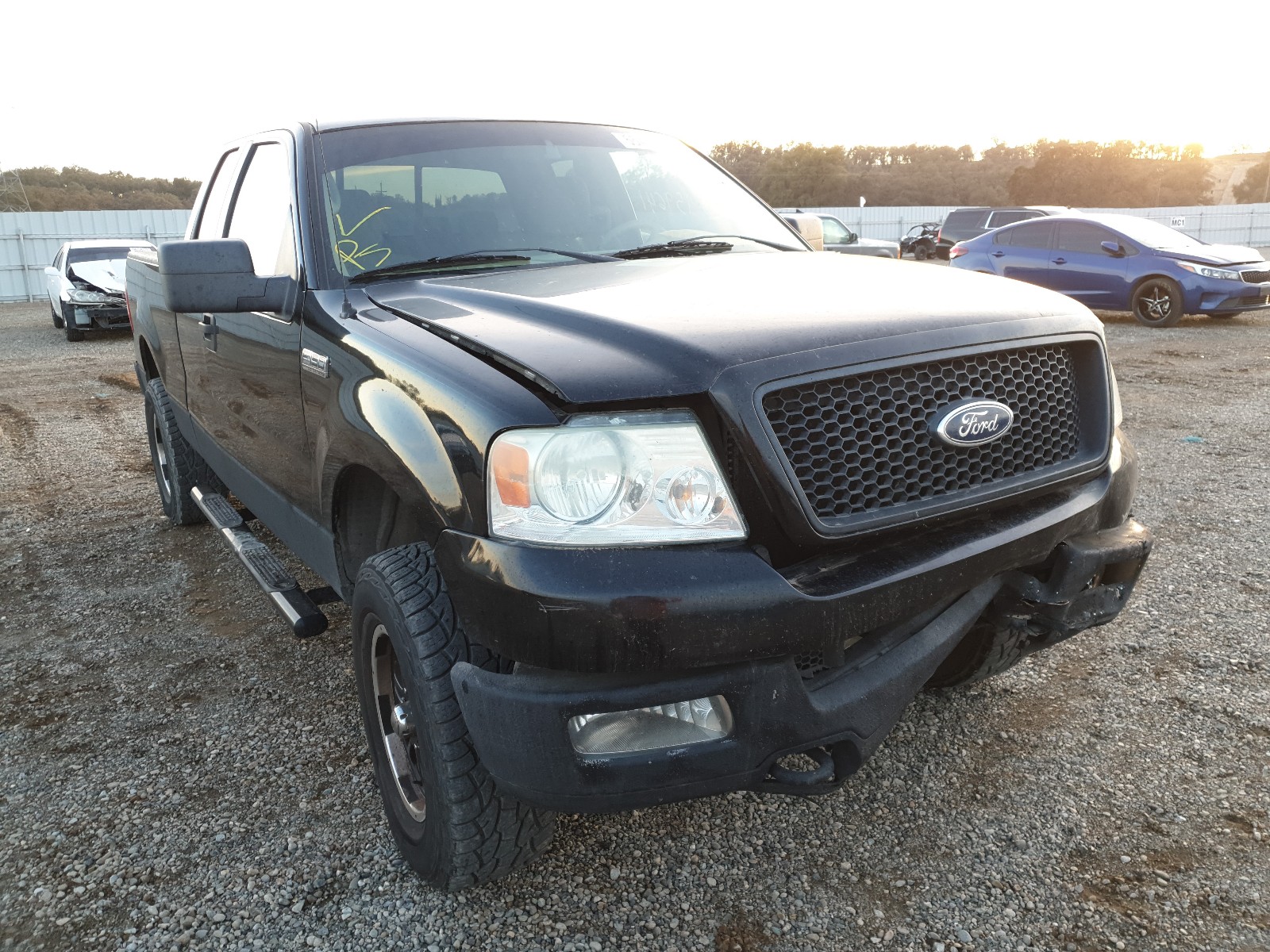 FORD F150 2005 1ftpx14565nb52395