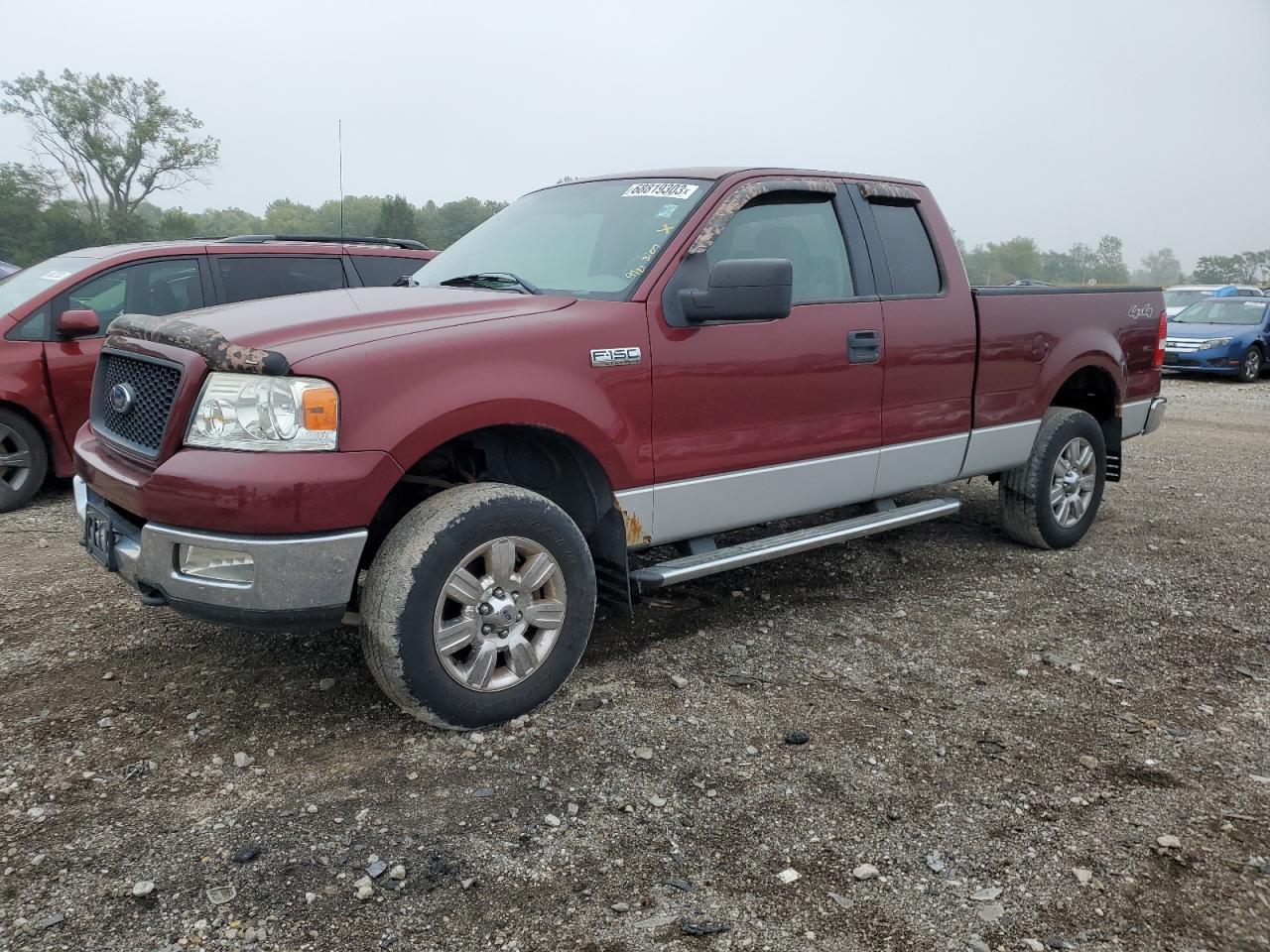 FORD F-150 2005 1ftpx14565nb98924