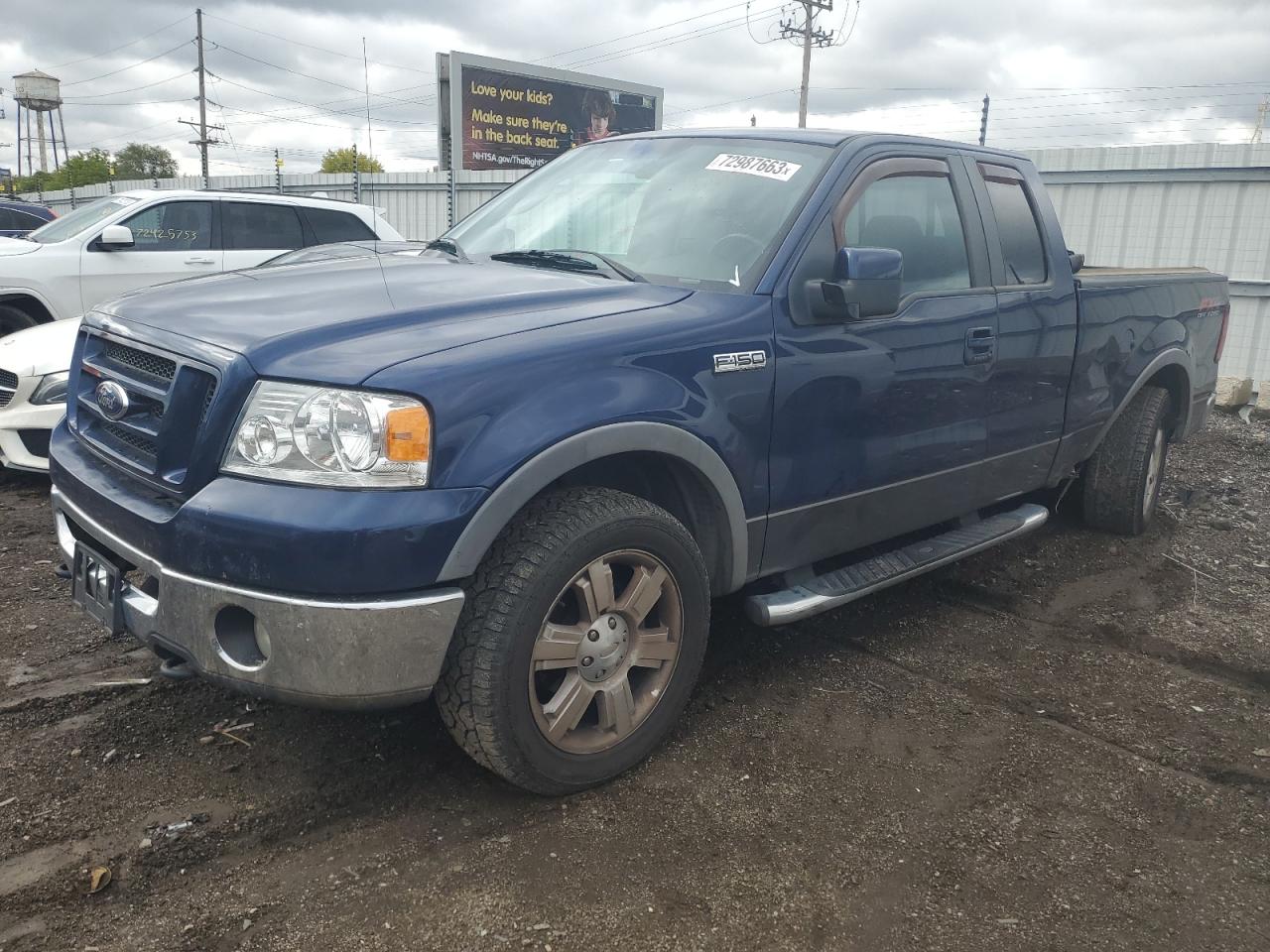 FORD F-150 2007 1ftpx14567fa56358