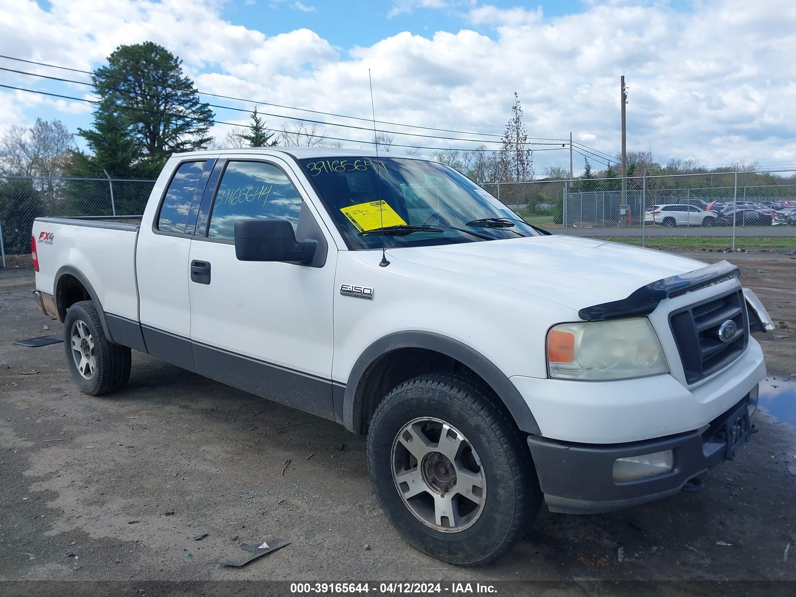 FORD F-150 2004 1ftpx14574fa26605