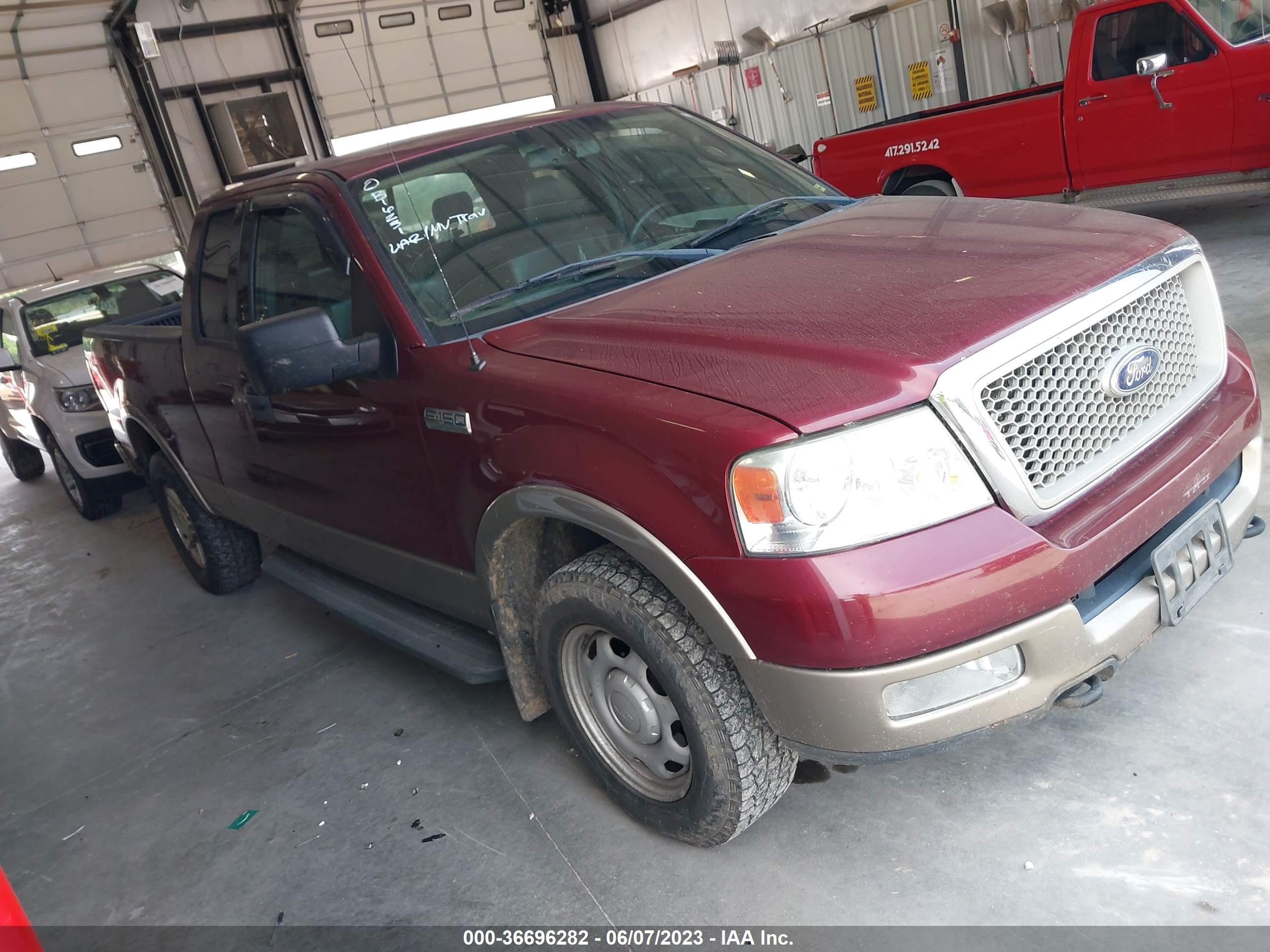 FORD F-150 2004 1ftpx14574nb16231