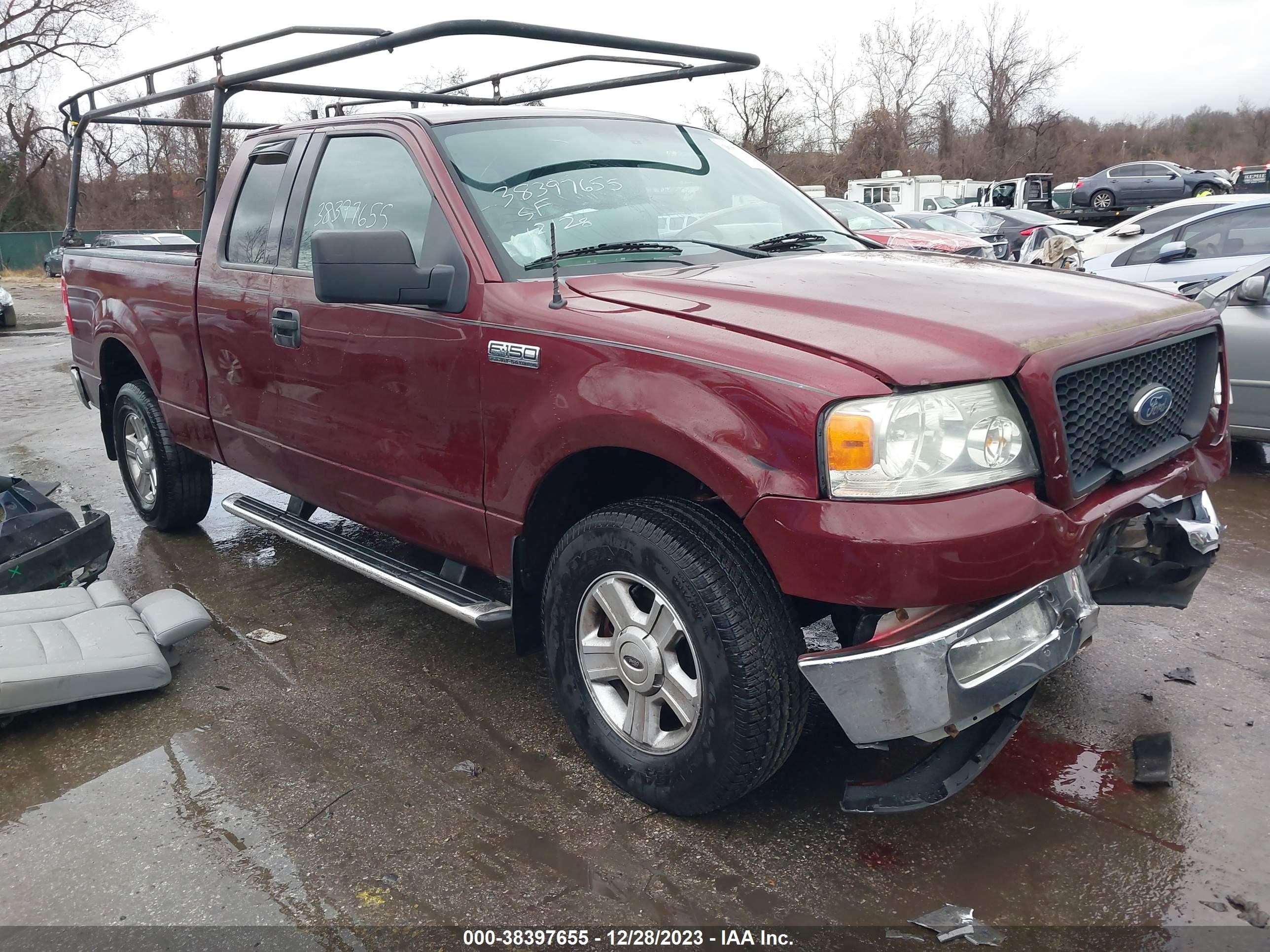 FORD F-150 2004 1ftpx14584fa37385