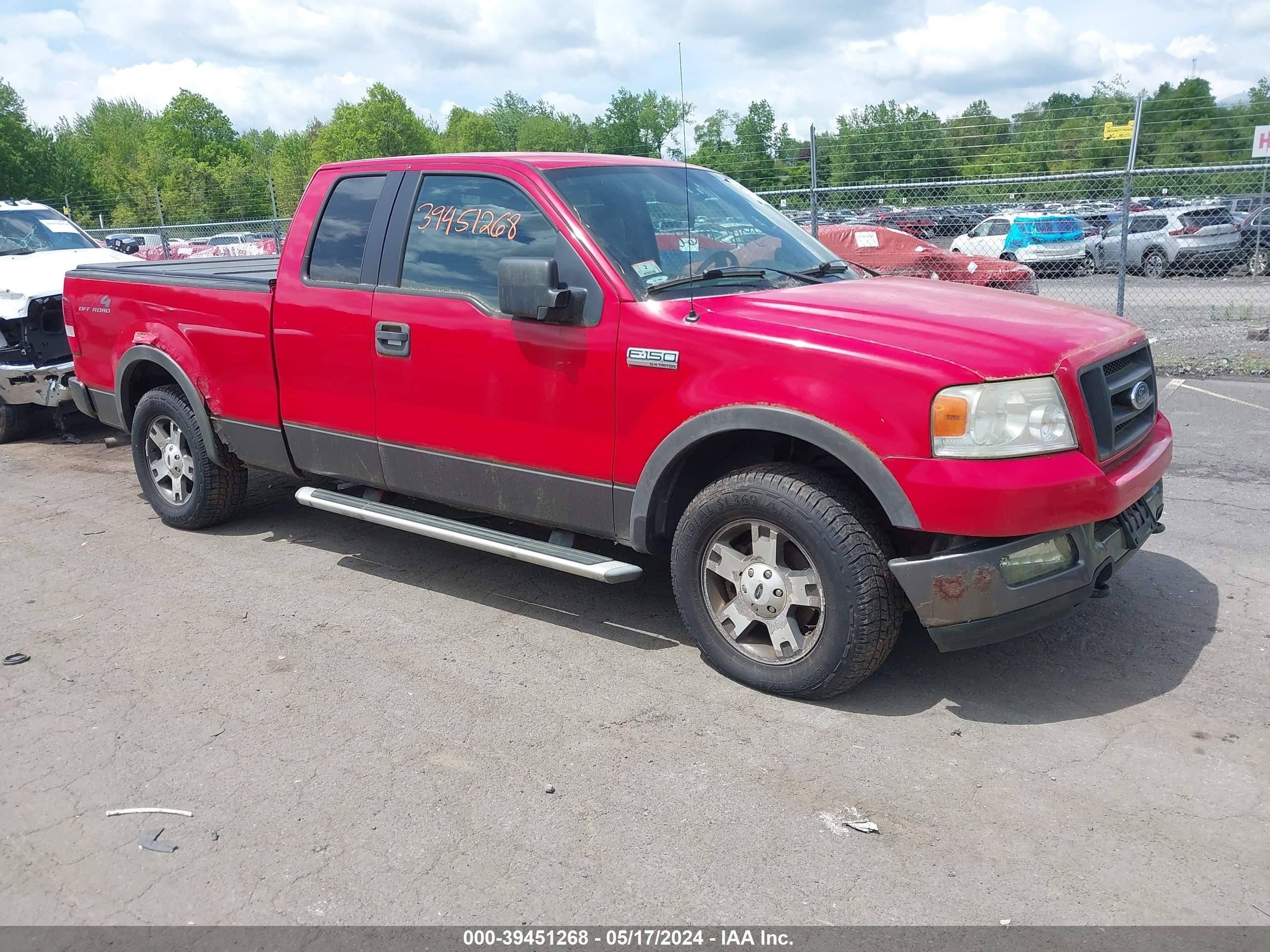 FORD F-150 2005 1ftpx14585fa56178