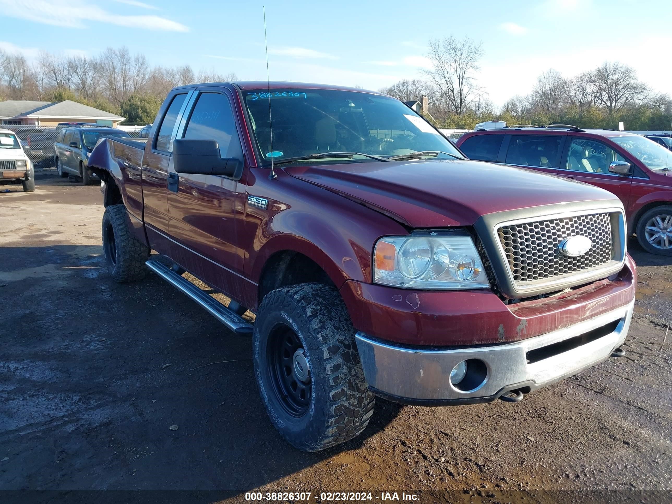 FORD F-150 2006 1ftpx14586fb55116