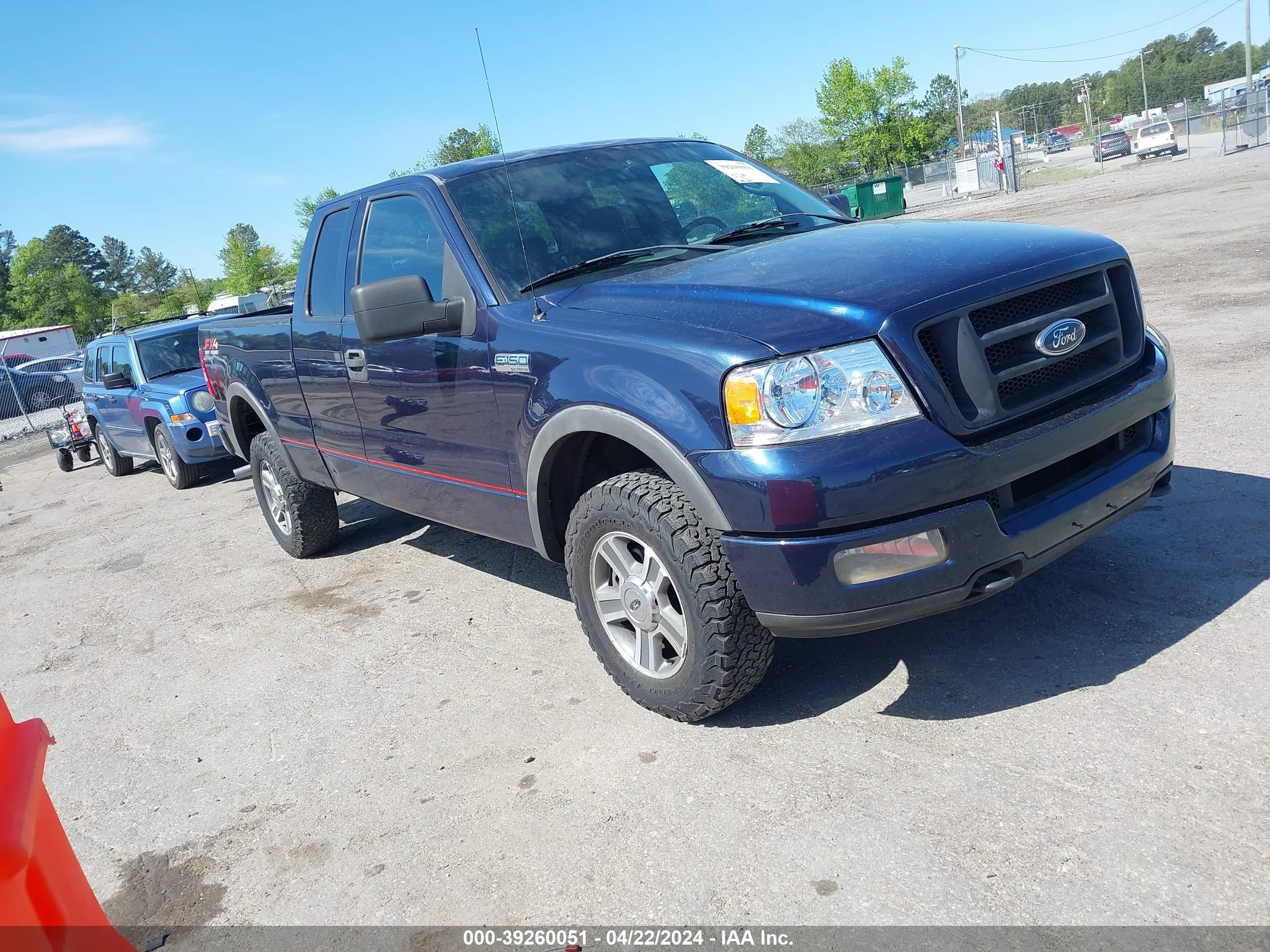 FORD F-150 2004 1ftpx14594nb48551