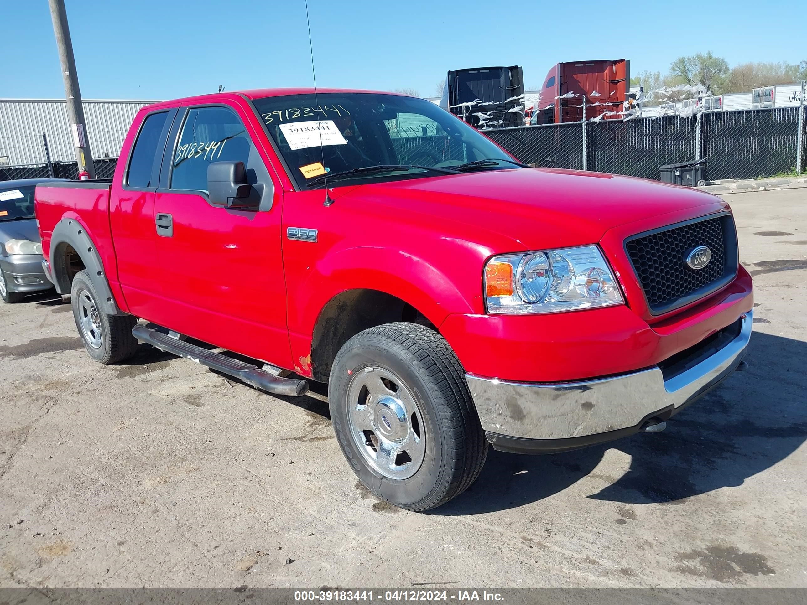 FORD F-150 2005 1ftpx14595fa95636