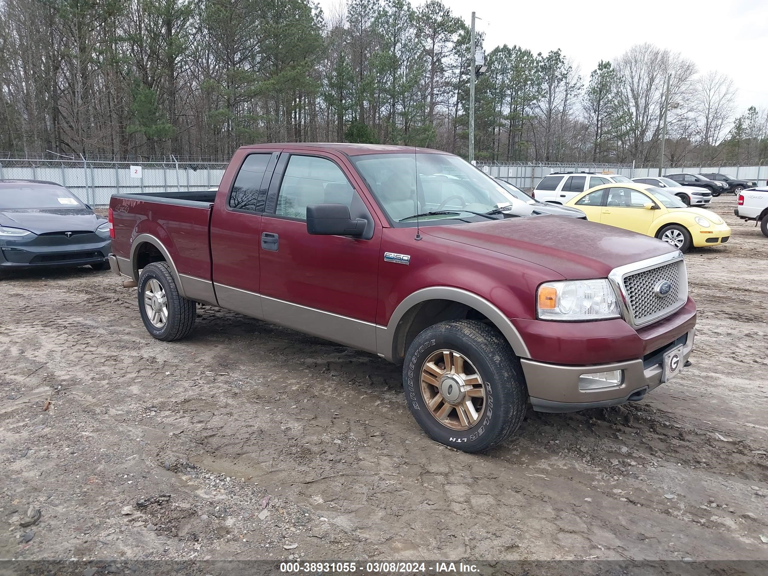 FORD F-150 2004 1ftpx145x4na66649