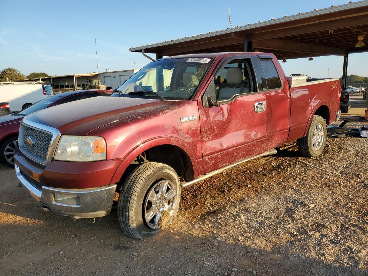 FORD F-150 2004 1ftpx145x4nb77654