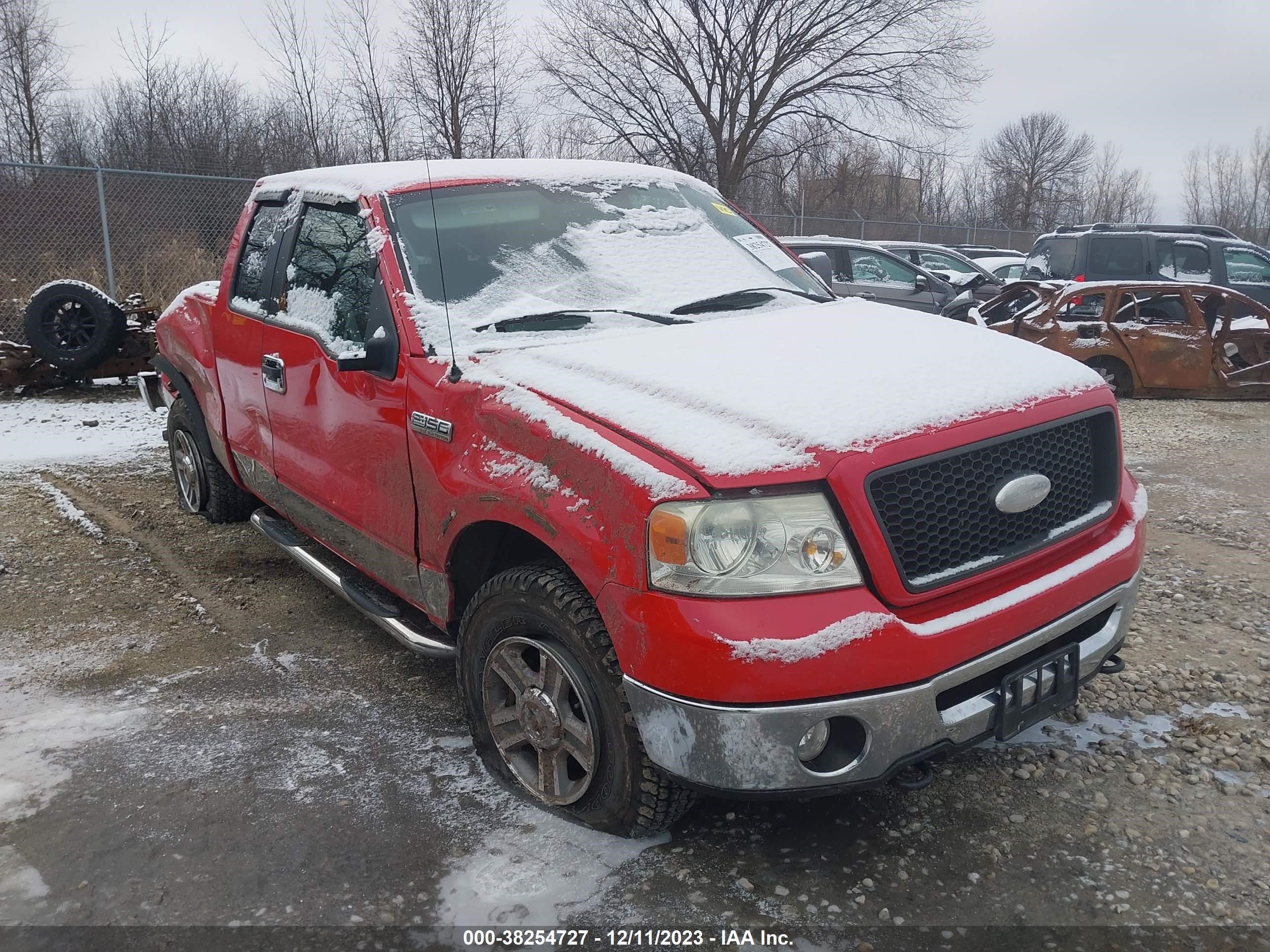 FORD F-150 2006 1ftpx14v16fb52235