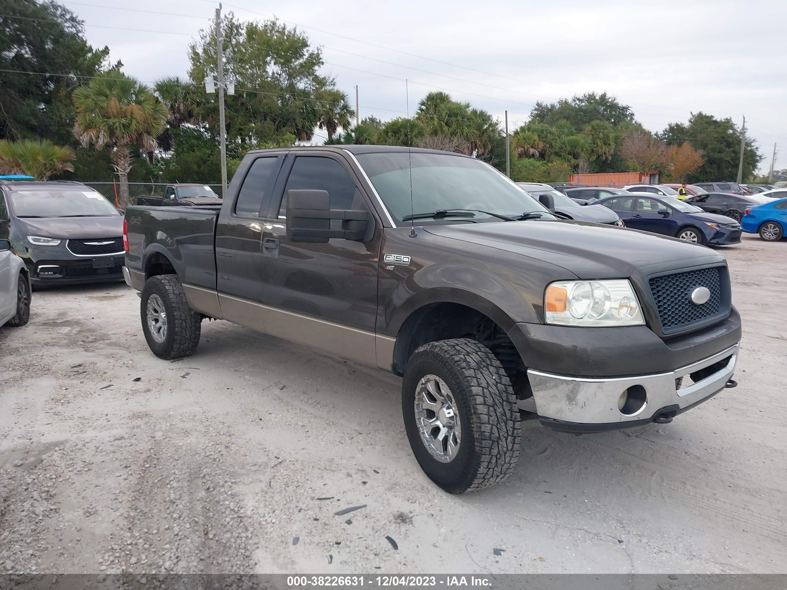 FORD F-150 2006 1ftpx14v16na89529