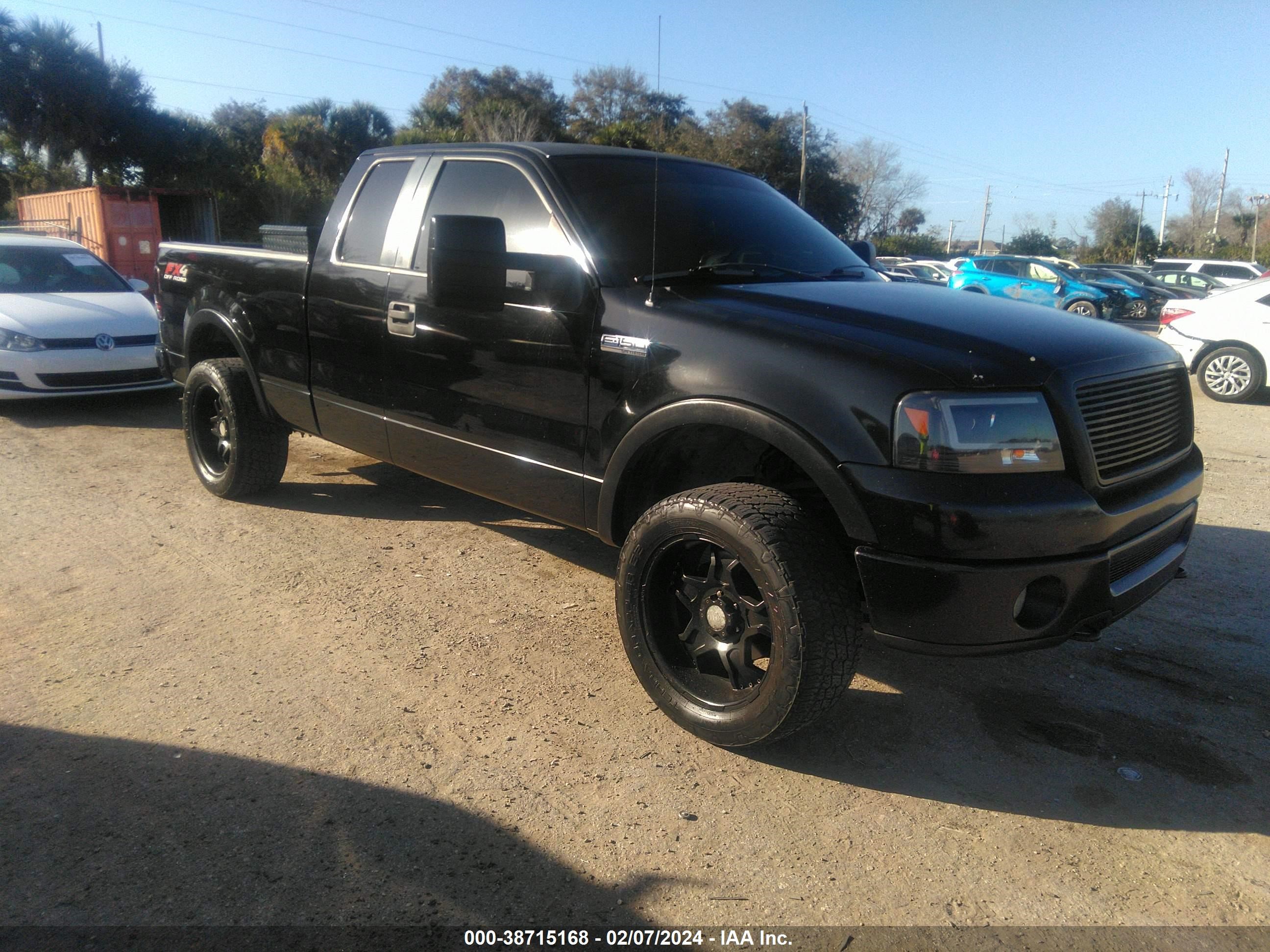 FORD F-150 2007 1ftpx14v47na51388