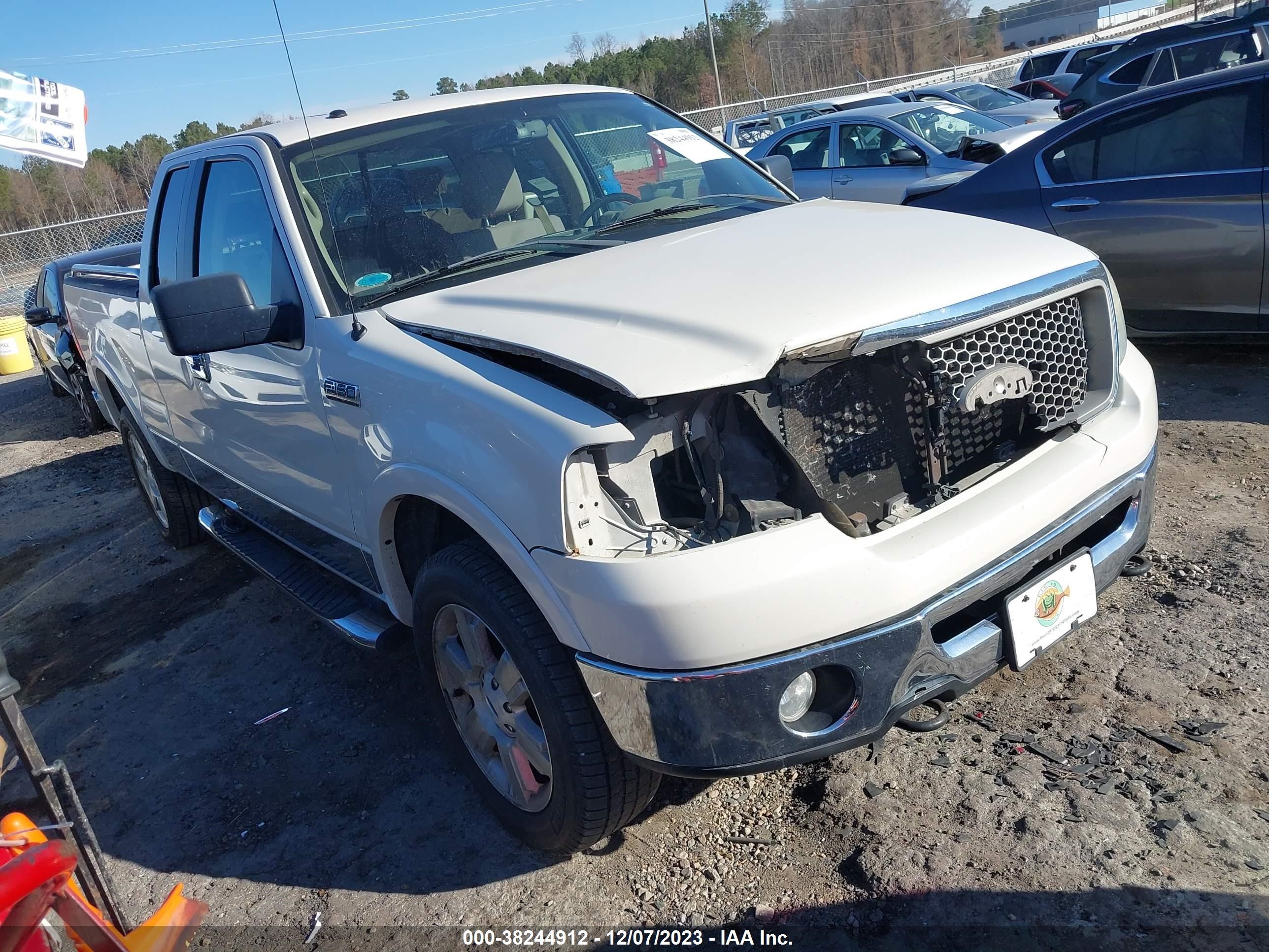 FORD F-150 2007 1ftpx14v67fb84454