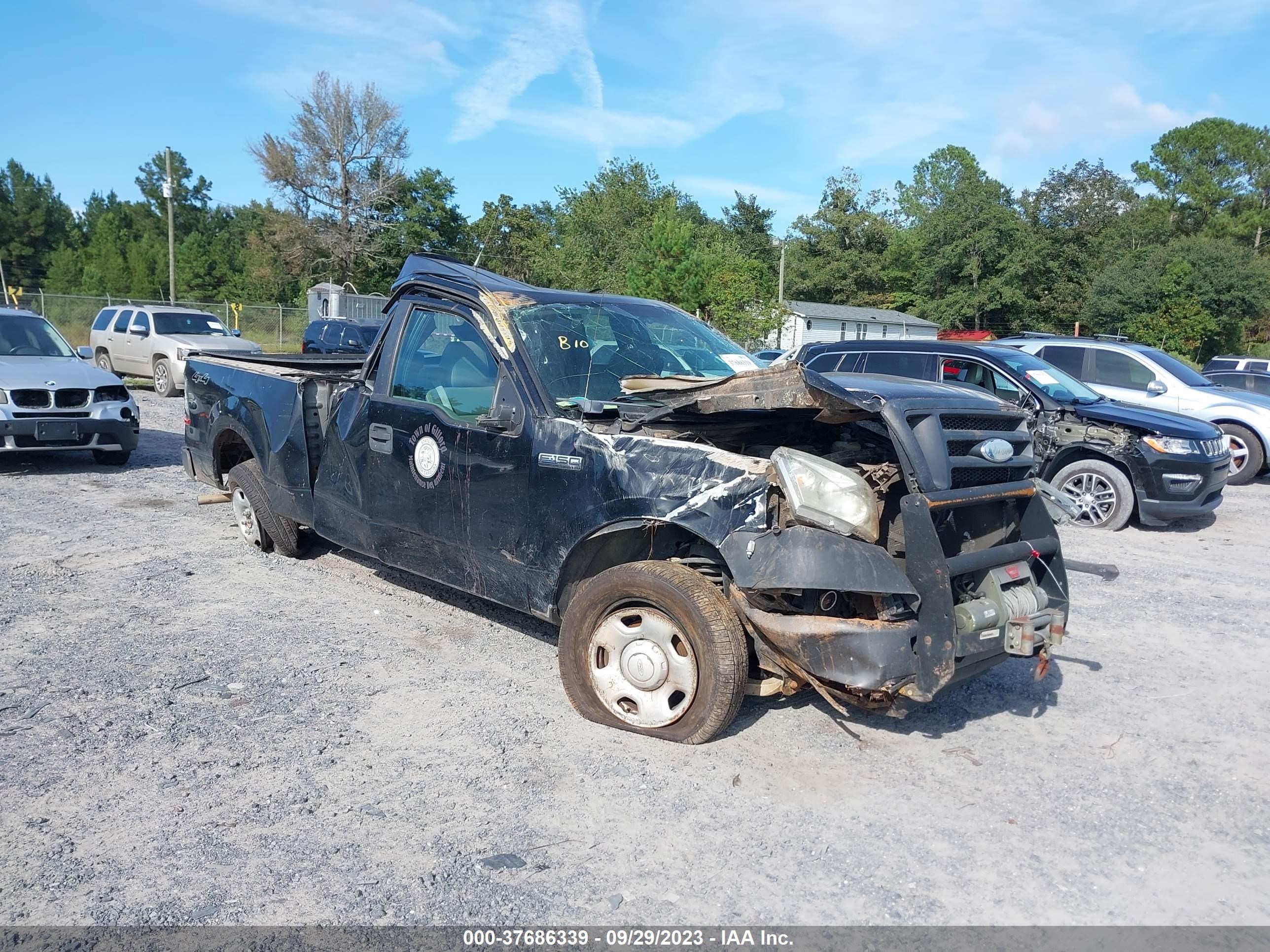 FORD F-150 2007 1ftpx14v77fb64021