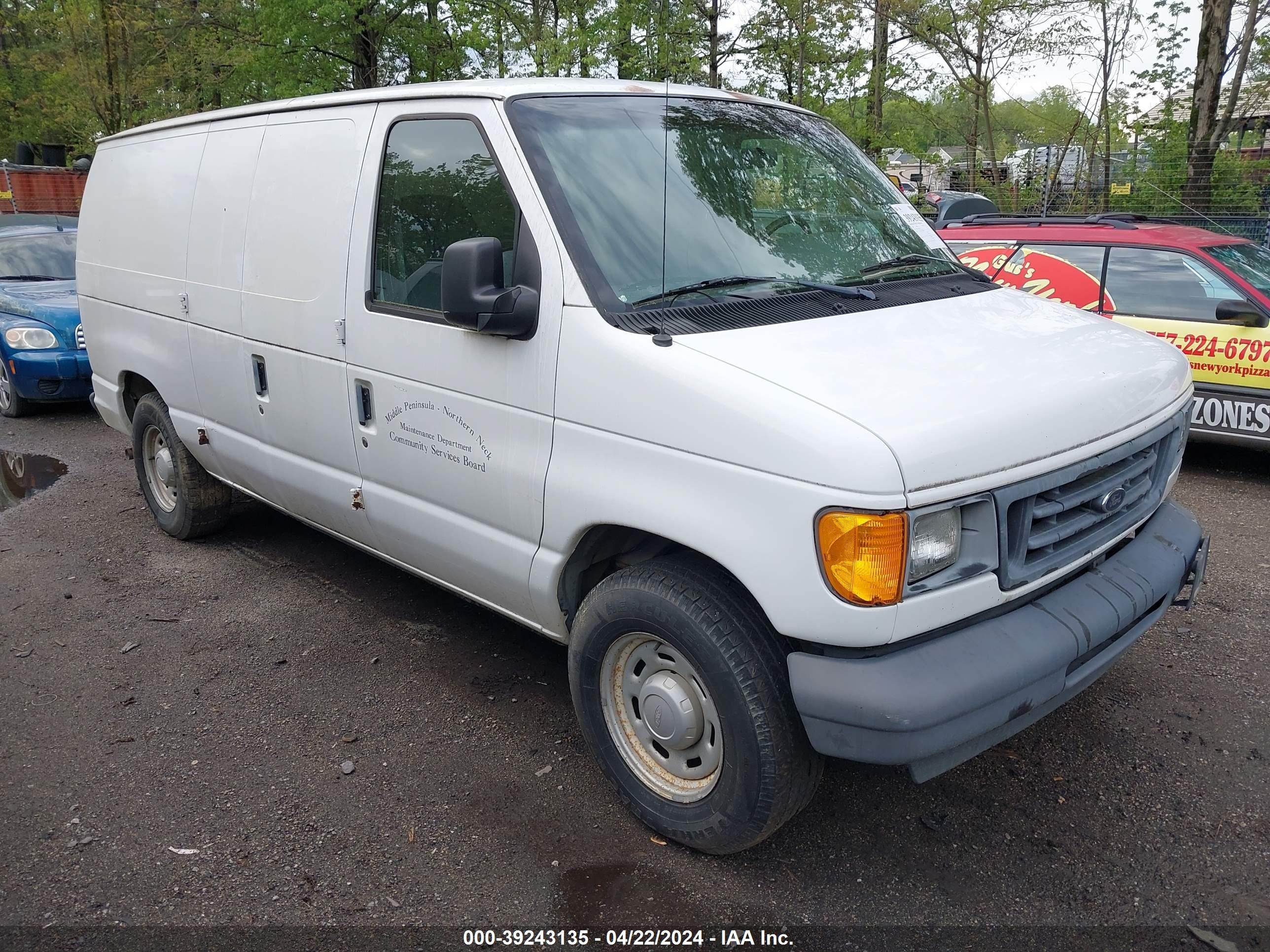 FORD ECONOLINE 2006 1ftre14w36ha23151