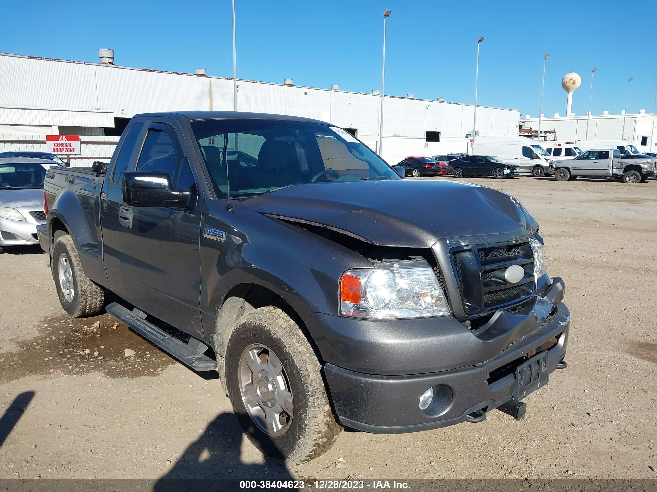 FORD F-150 2007 1ftrf02w57kb02299