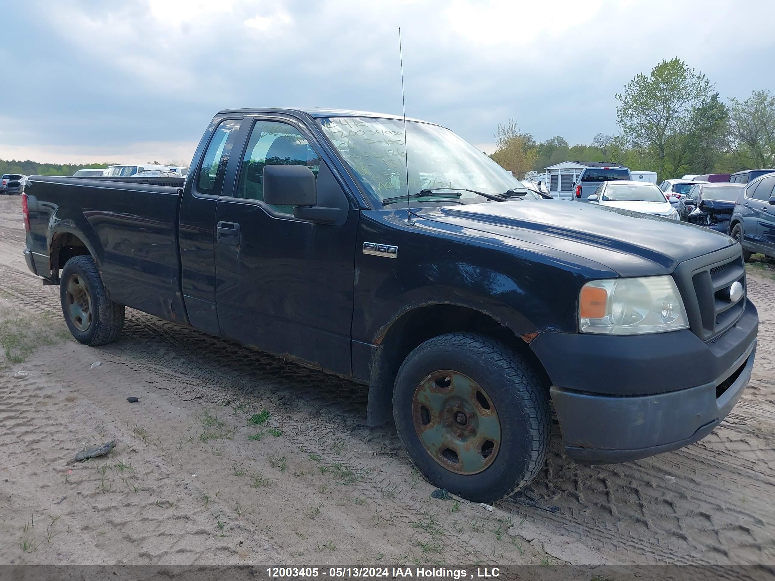 FORD F-150 2006 1ftrf12246nb52126