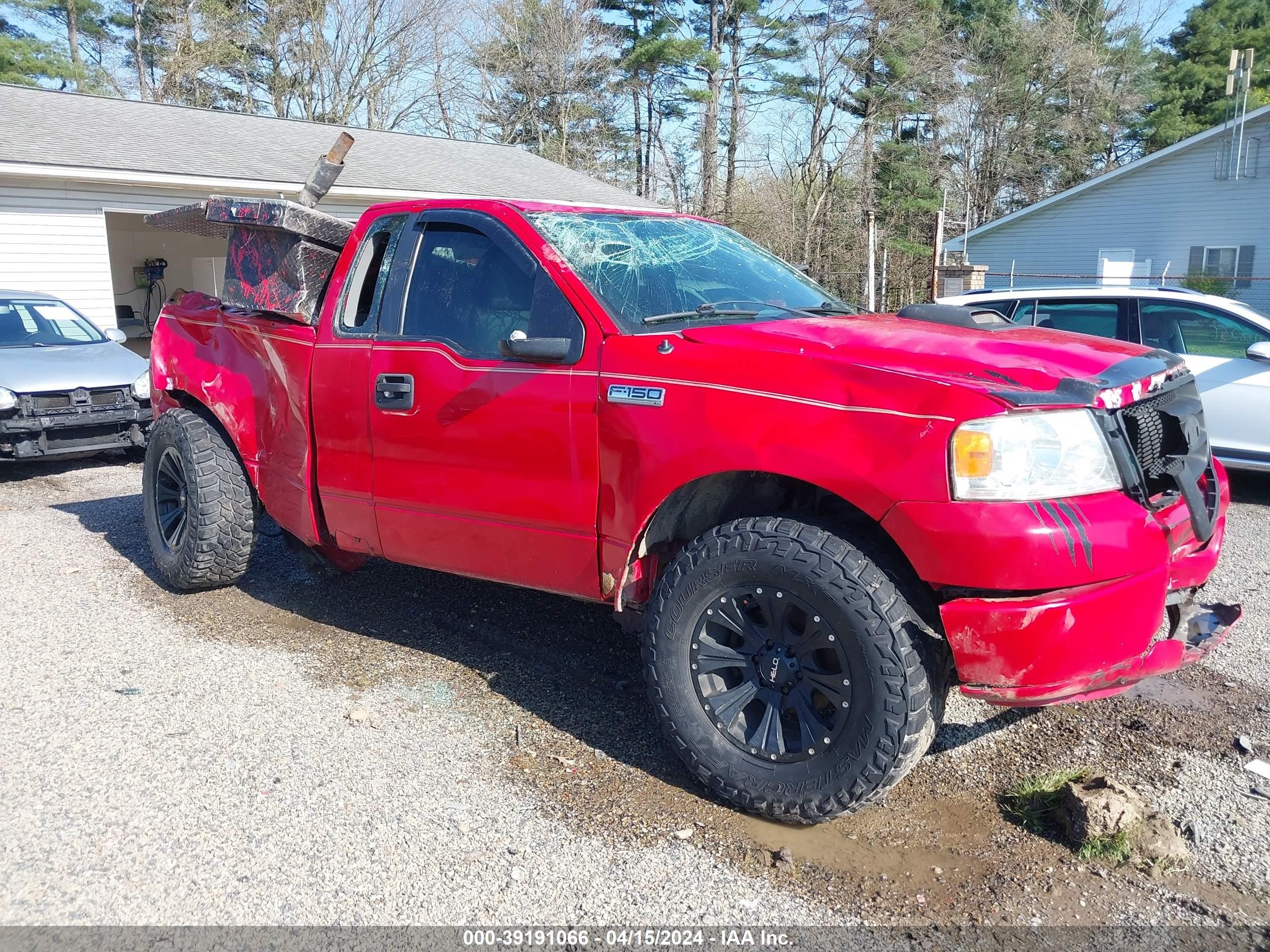 FORD F-150 2007 1ftrf12267na73557