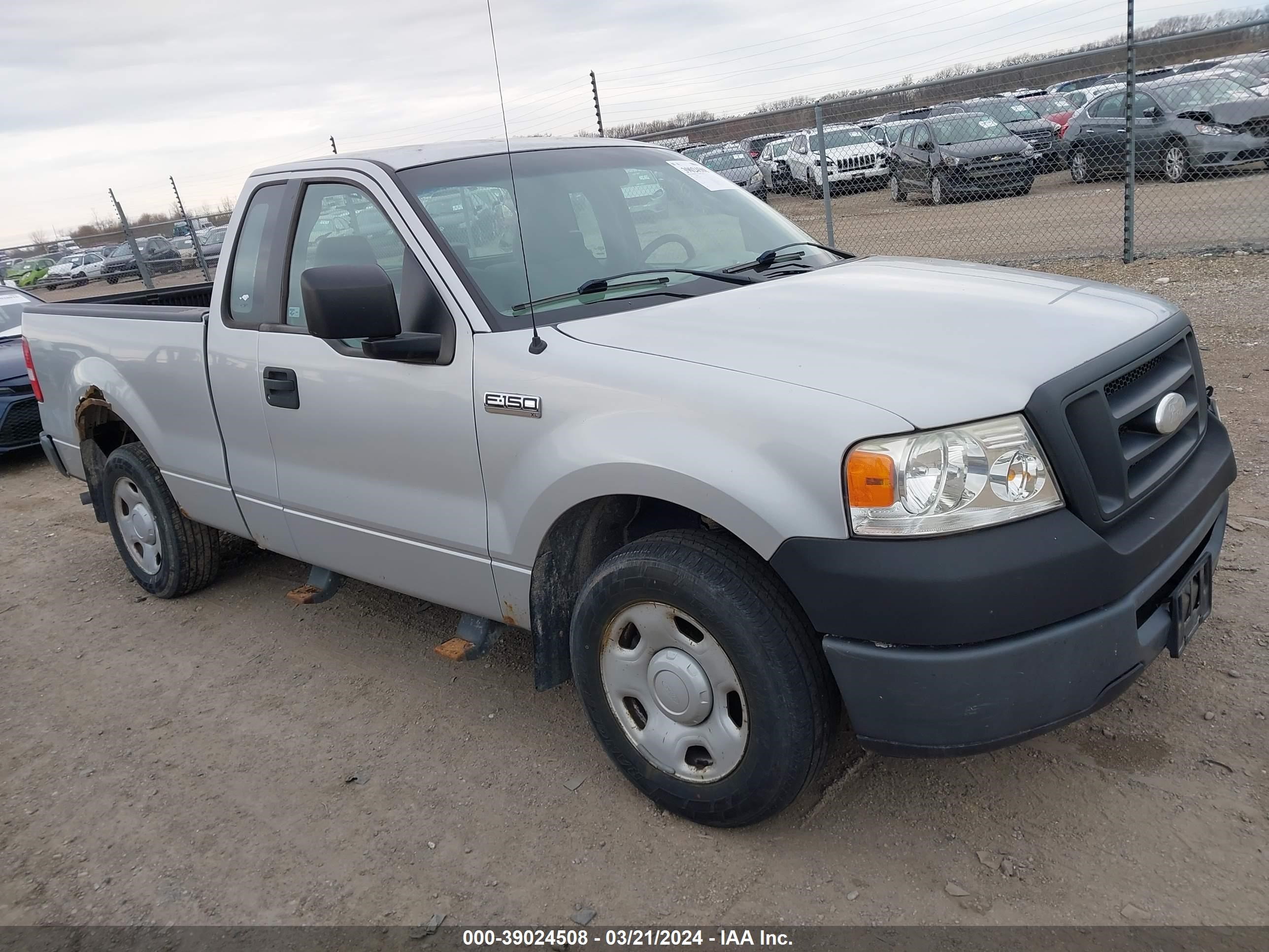 FORD F-150 2007 1ftrf12277na58484