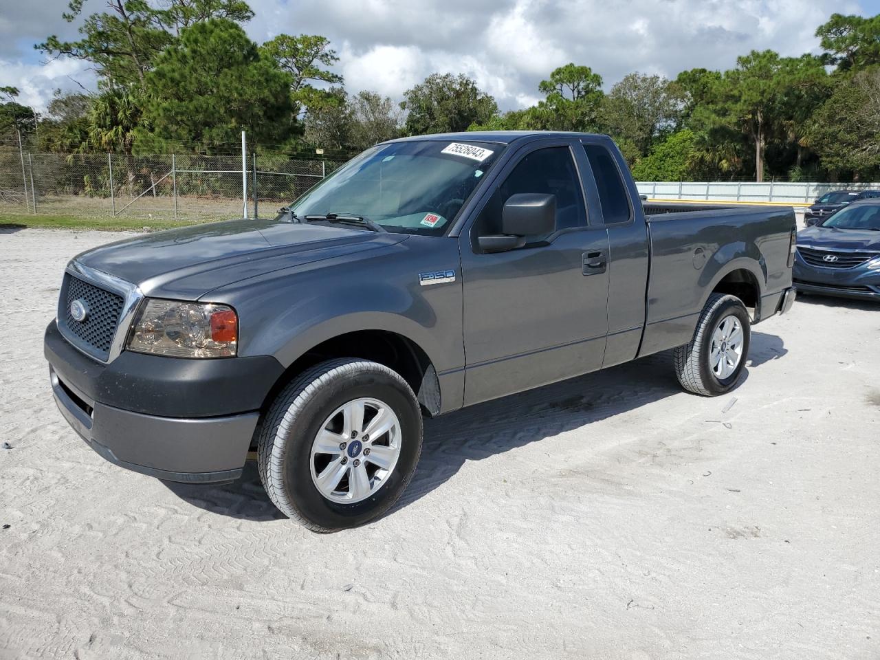 FORD F-150 2007 1ftrf12287na35117