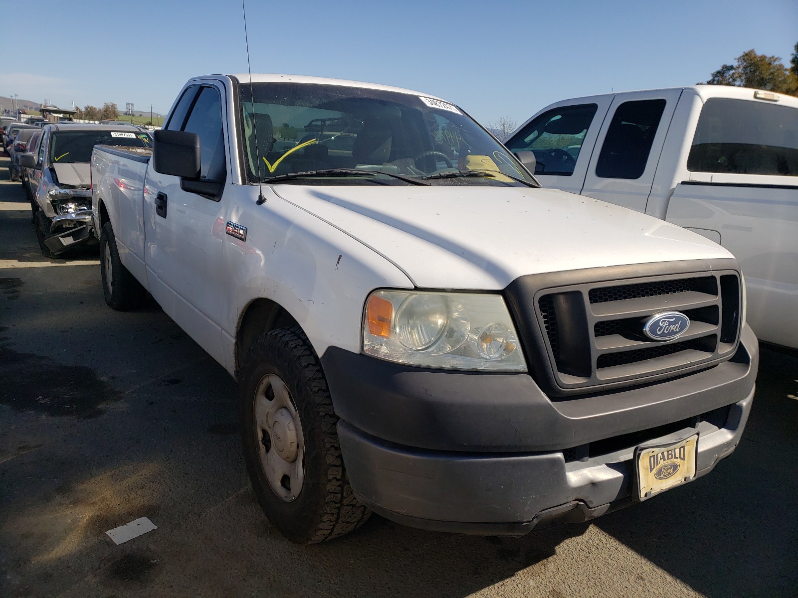 FORD F150 2005 1ftrf12295nb27897