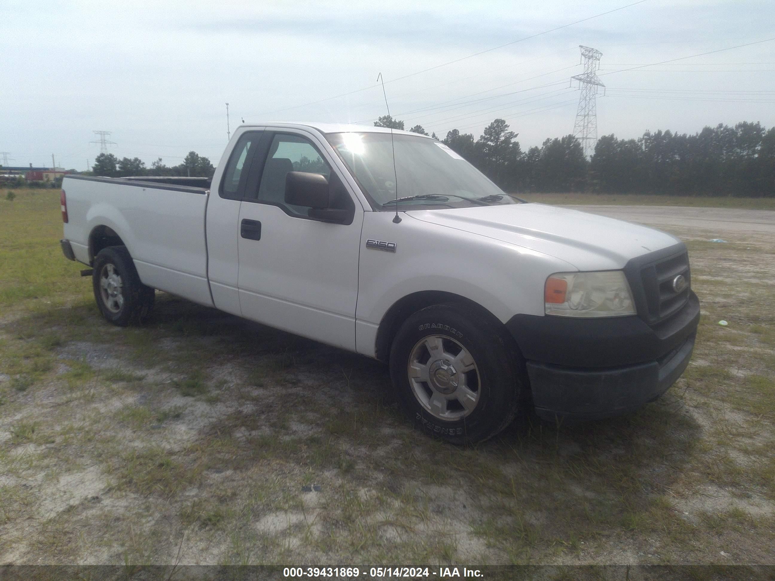 FORD F-150 2005 1ftrf122x5nb27665