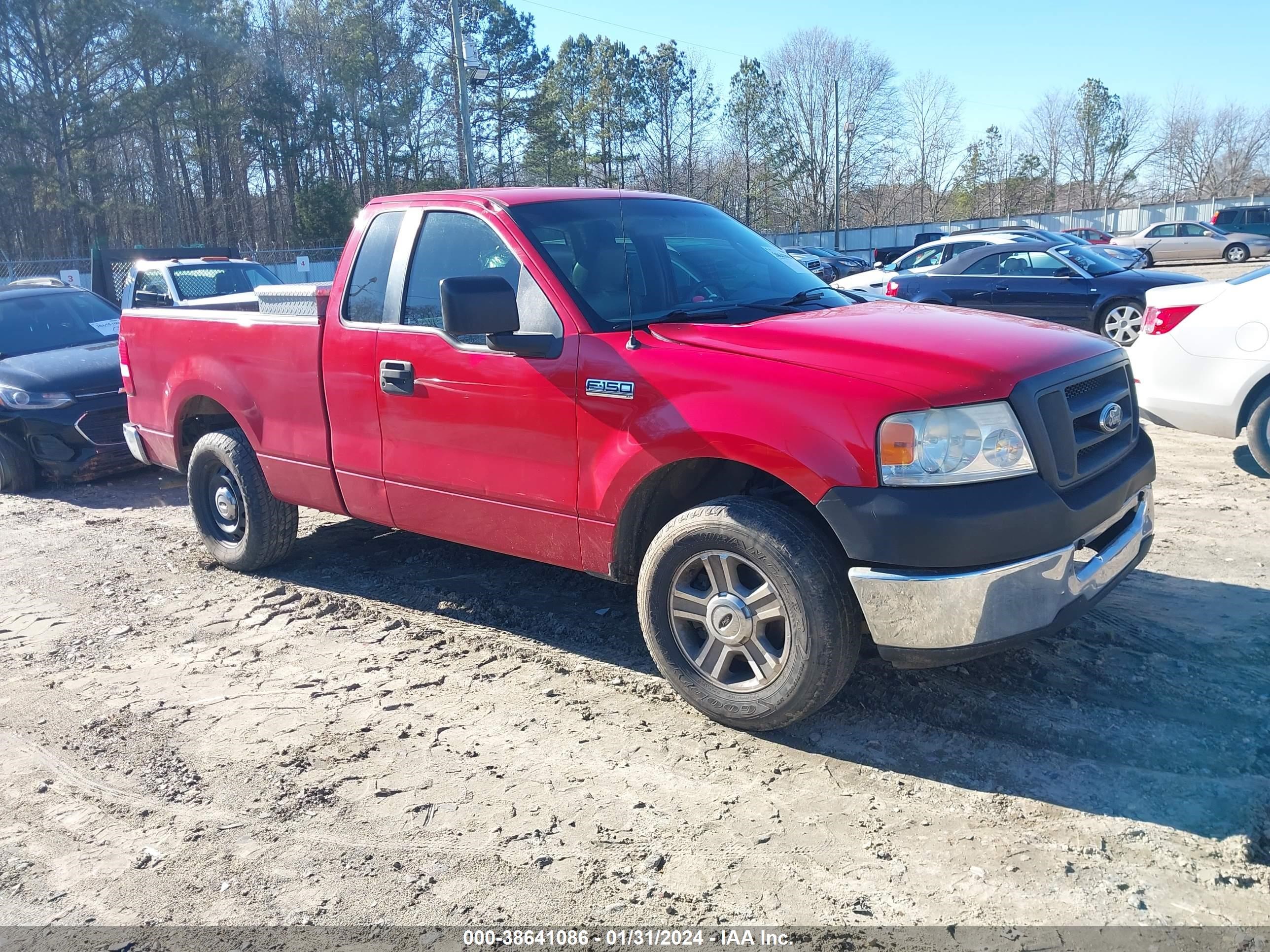 FORD F-150 2007 1ftrf122x7kb12667