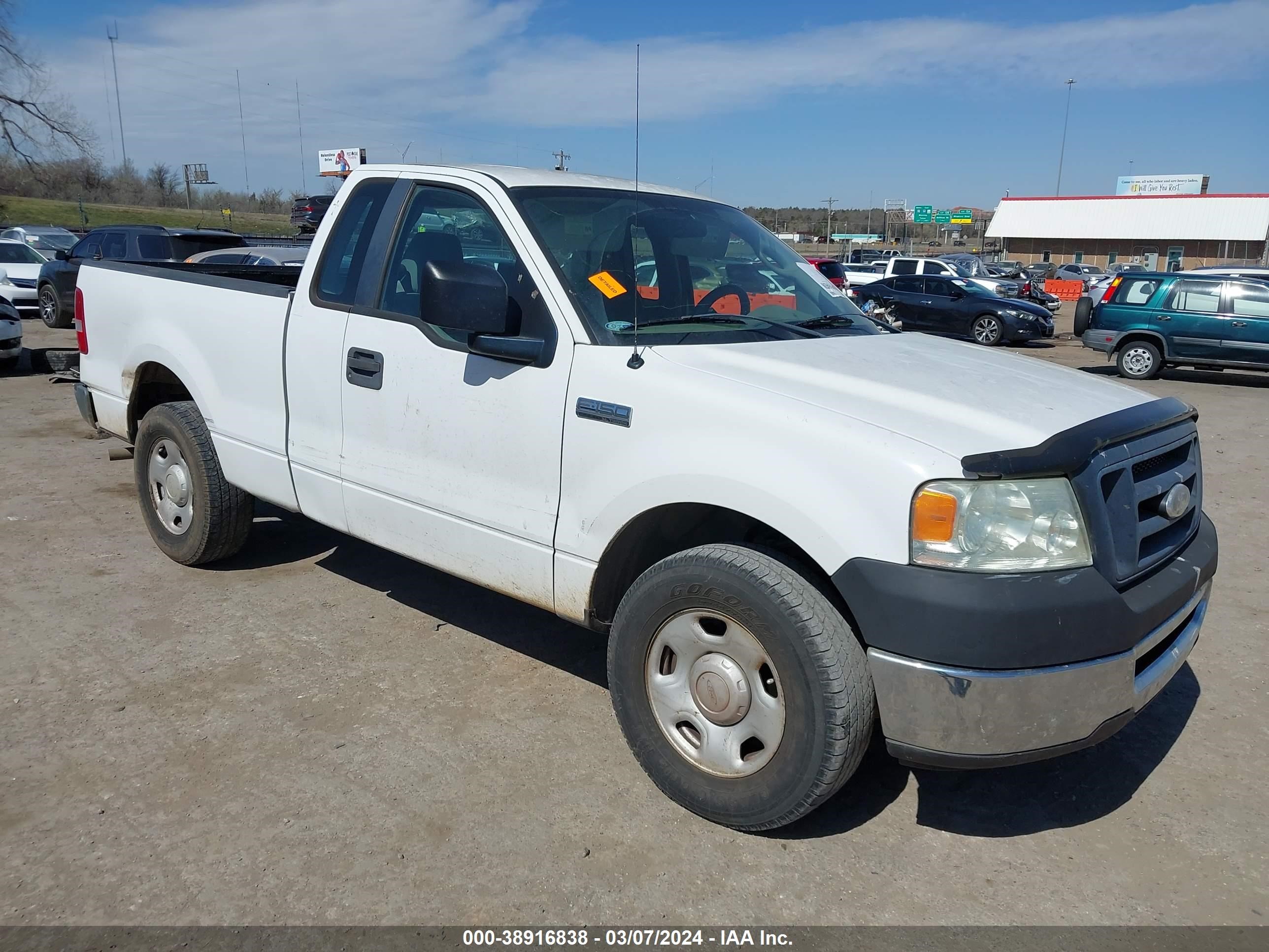 FORD F-150 2007 1ftrf12w47kc72384