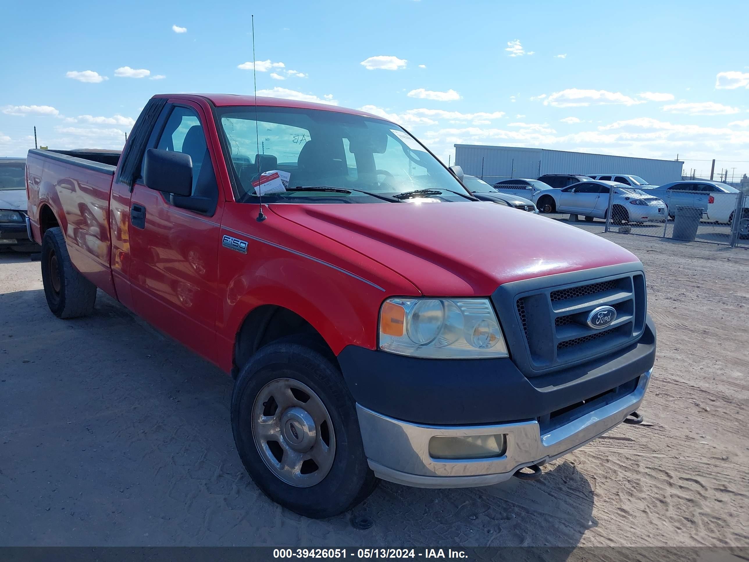 FORD F-150 2005 1ftrf14565na51434