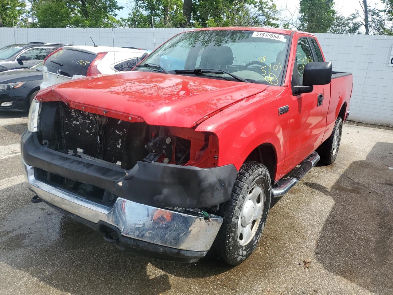 FORD F-150 2005 1ftrf14w35nb83124