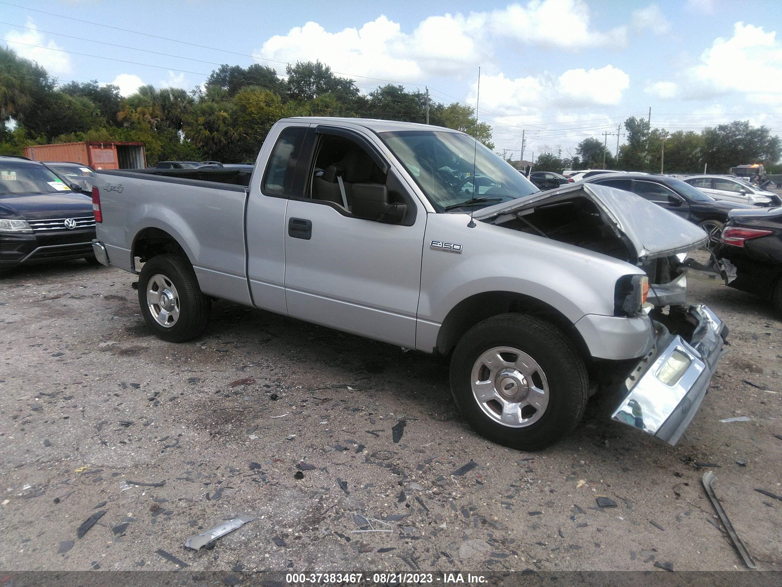 FORD F-150 2004 1ftrf14w44na46725