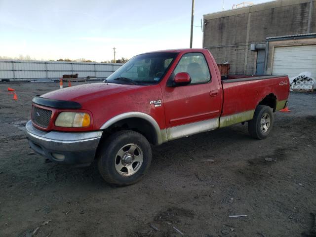 FORD F150 2002 1ftrf18w22kd57434