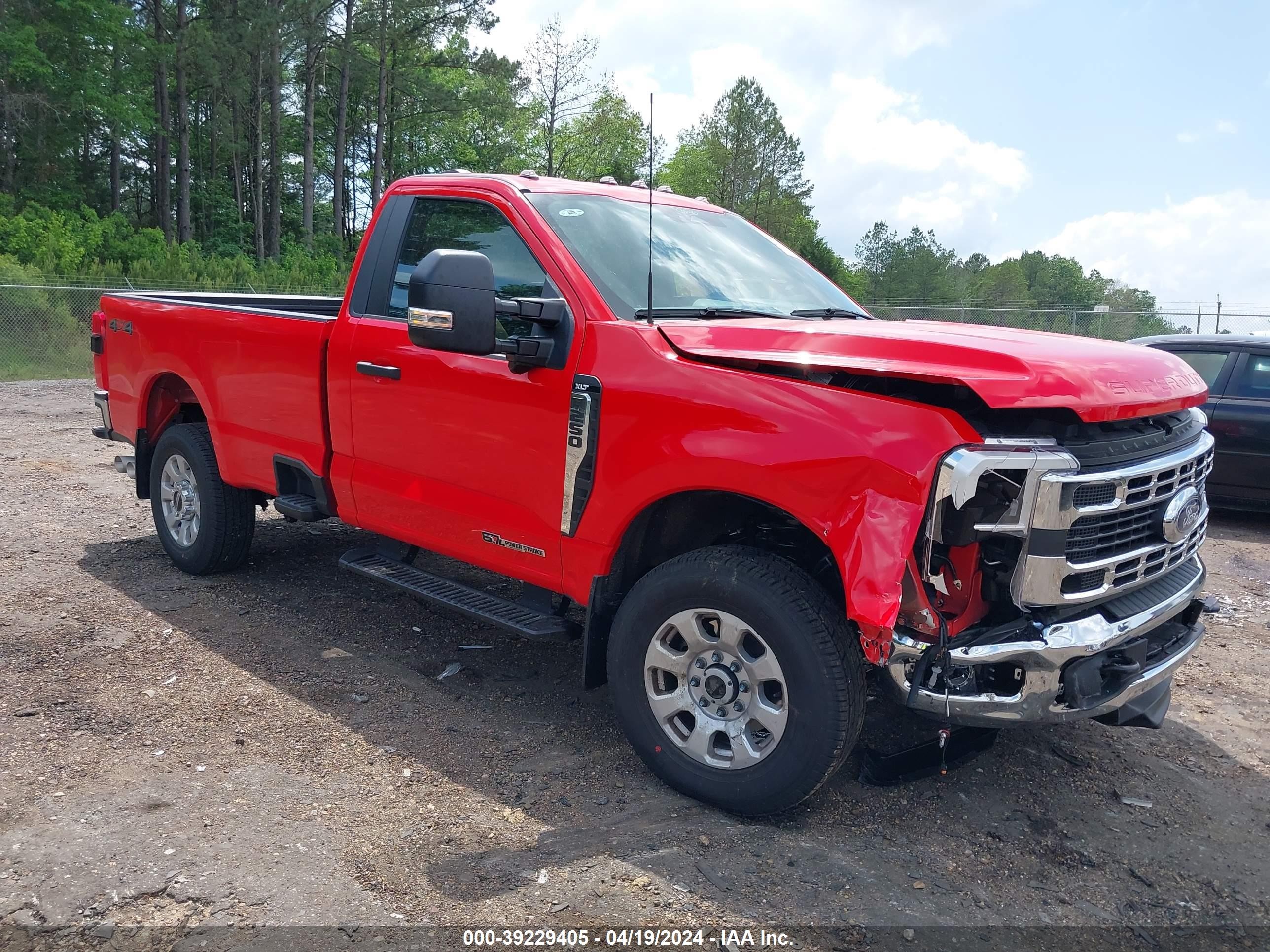 FORD F250 2024 1ftrf2bt5red34372