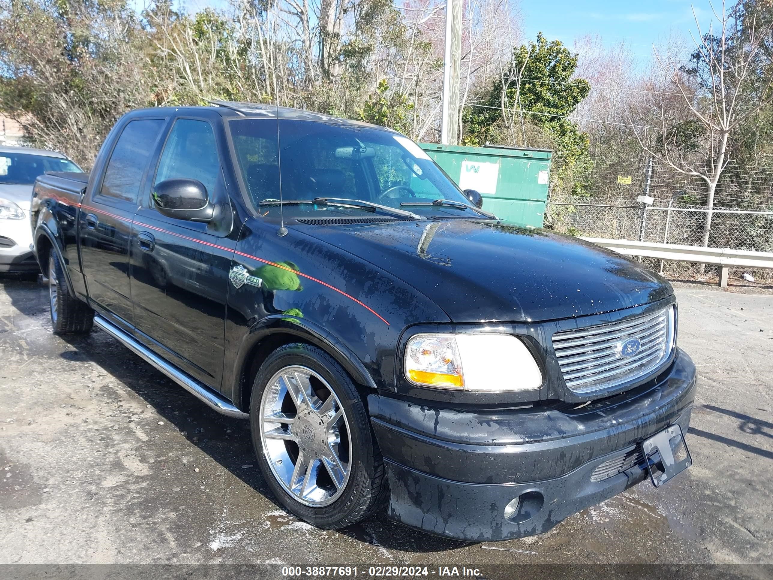 FORD F-150 2002 1ftrw07392kc86329