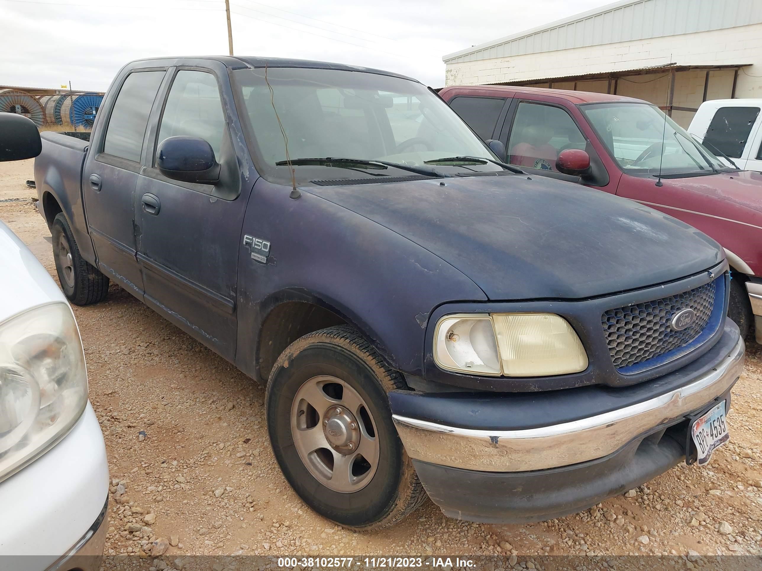 FORD F-150 2003 1ftrw07693kb62296