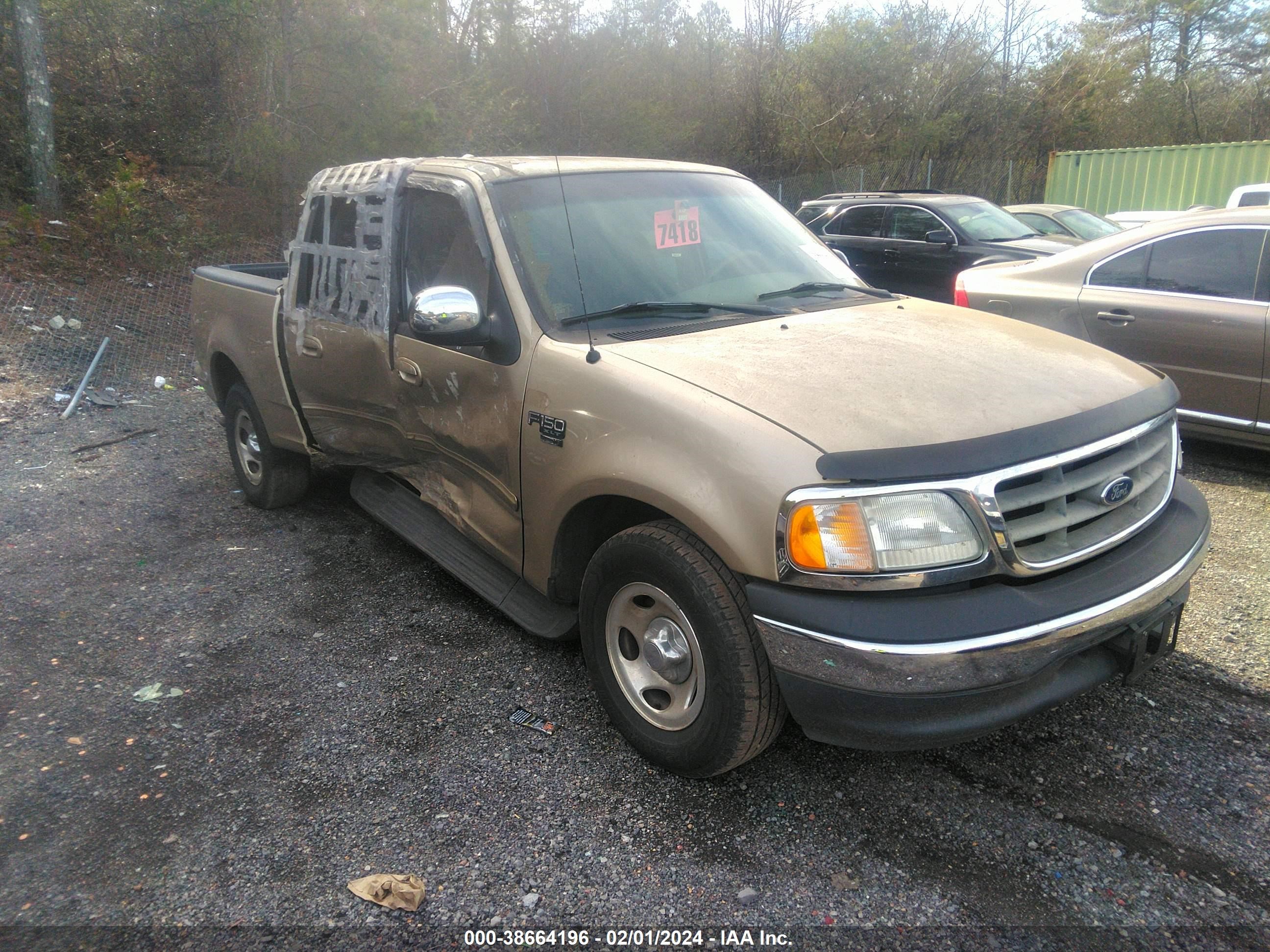 FORD F-150 2001 1ftrw07l31kd72749