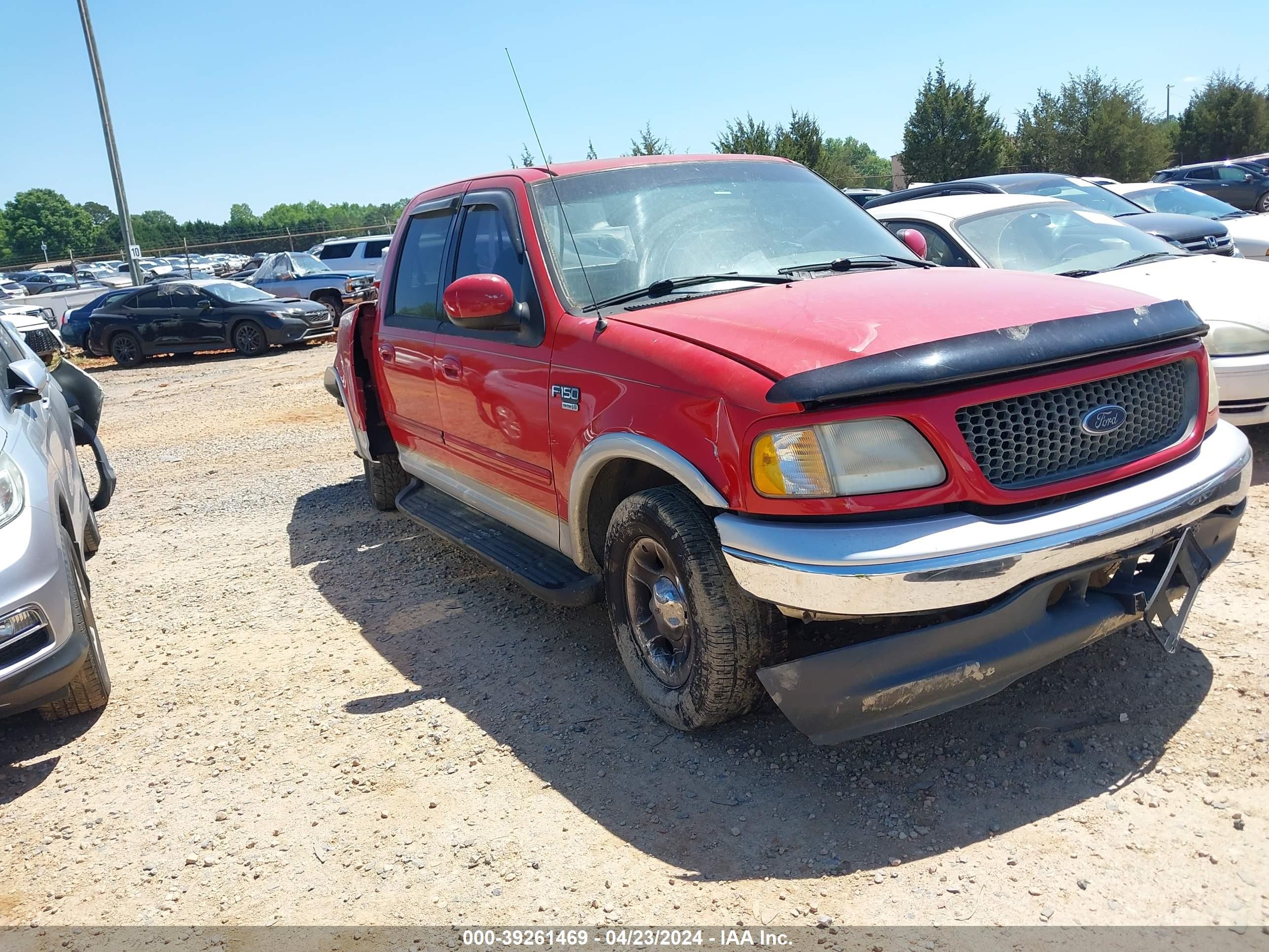 FORD F-150 2001 1ftrw07l31ke37289