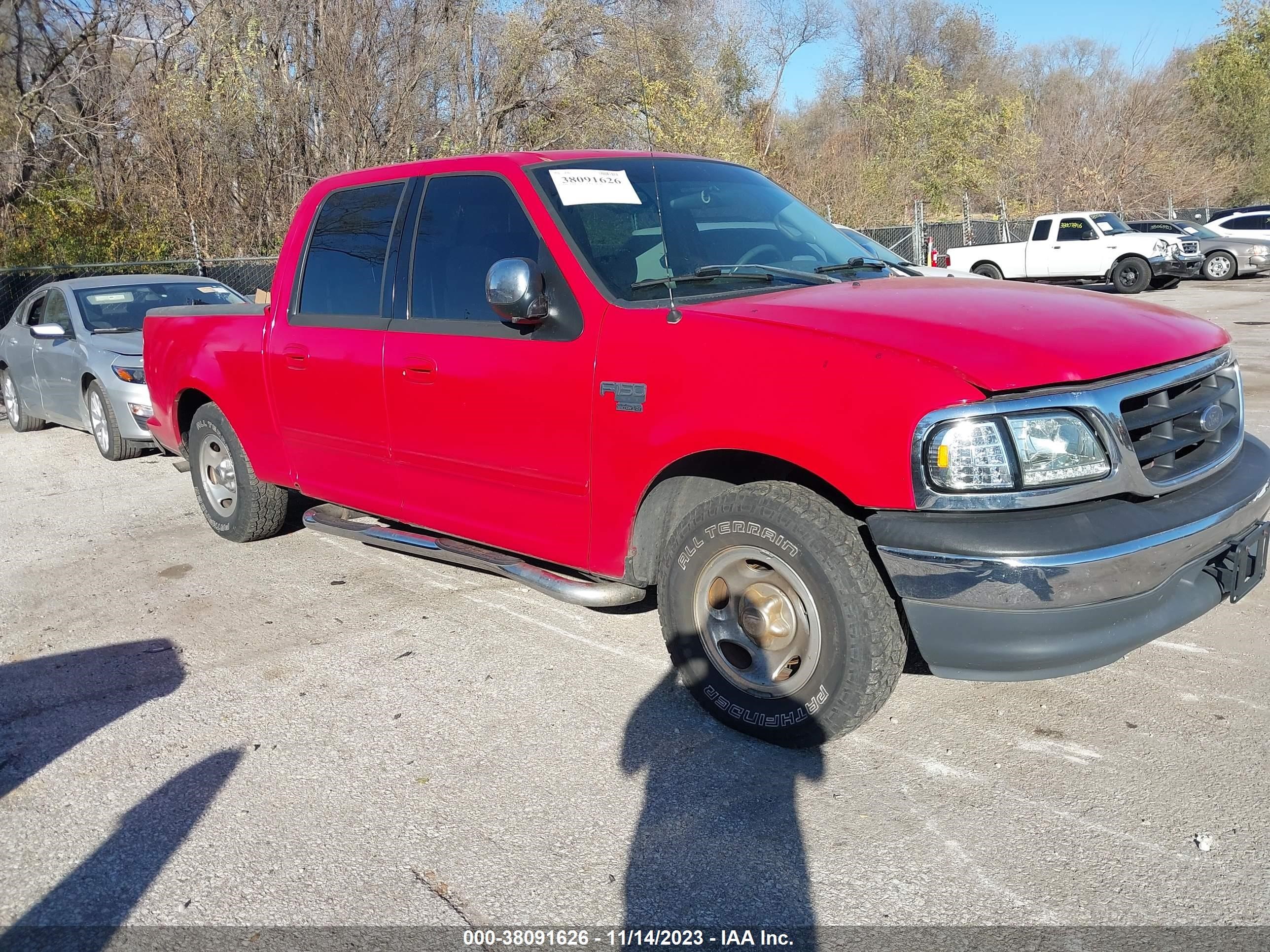 FORD F-150 2001 1ftrw07l41kc63409