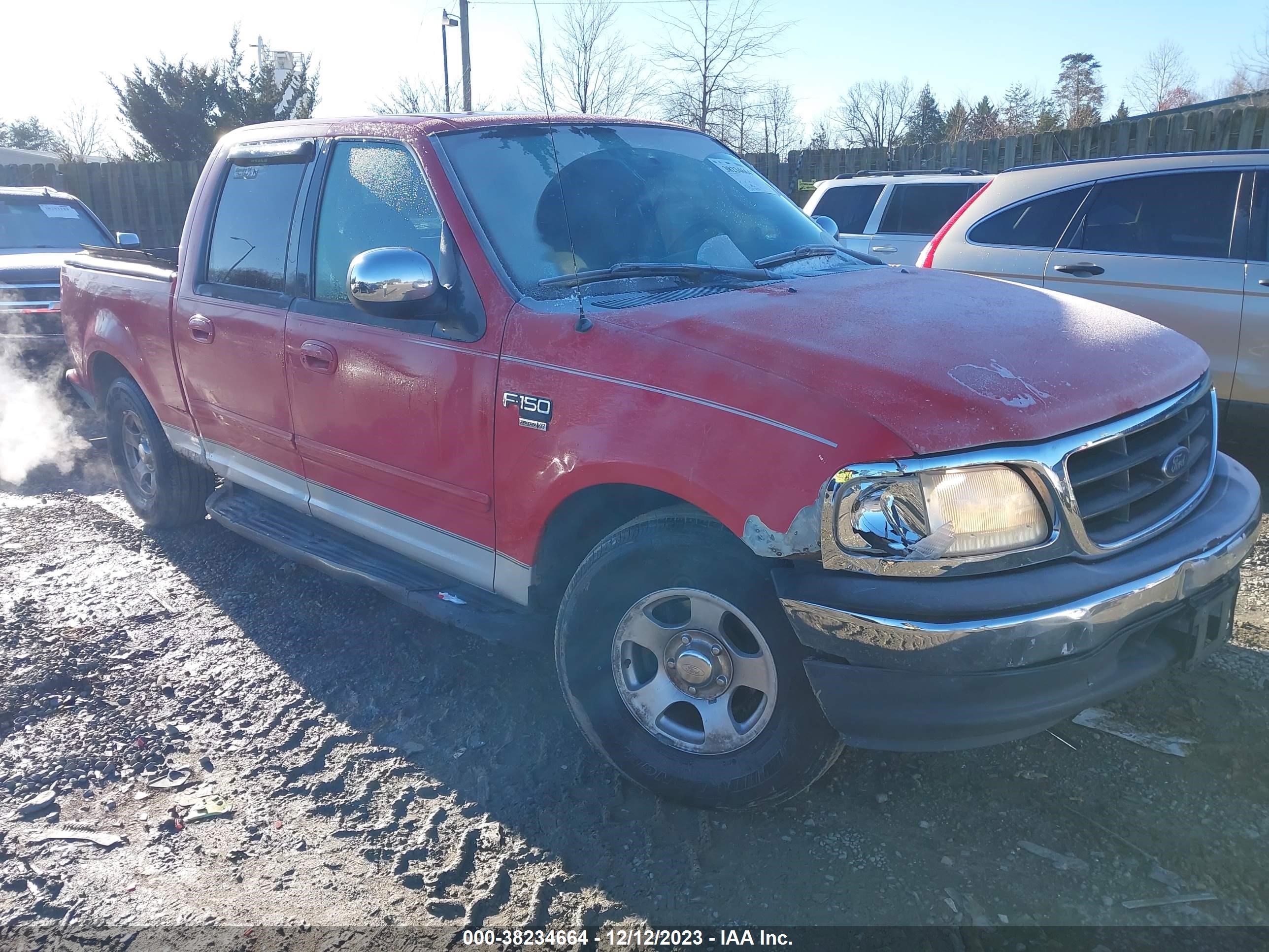 FORD F-150 2001 1ftrw07l51kd70730