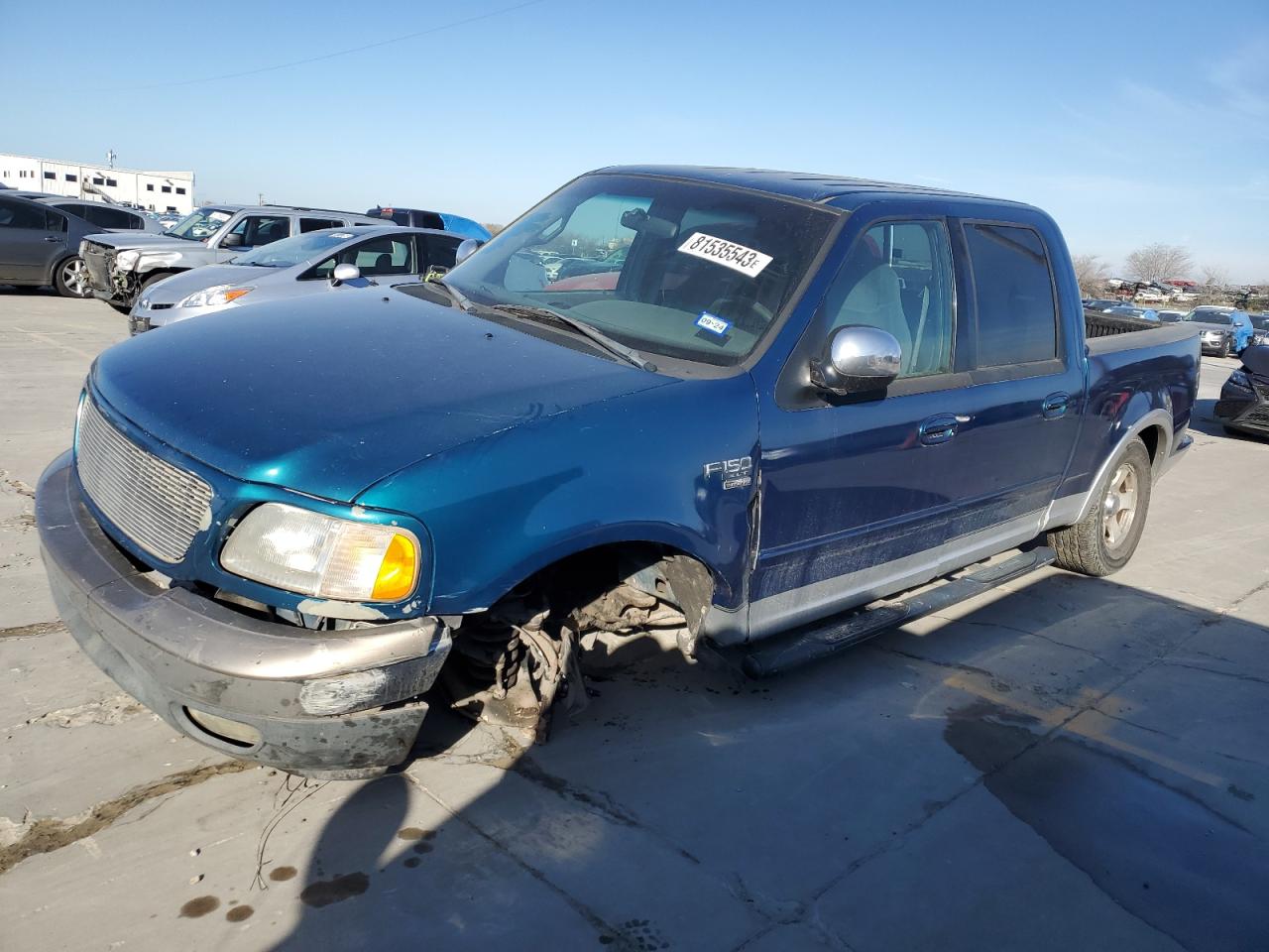 FORD F-150 2001 1ftrw07l61kd55816