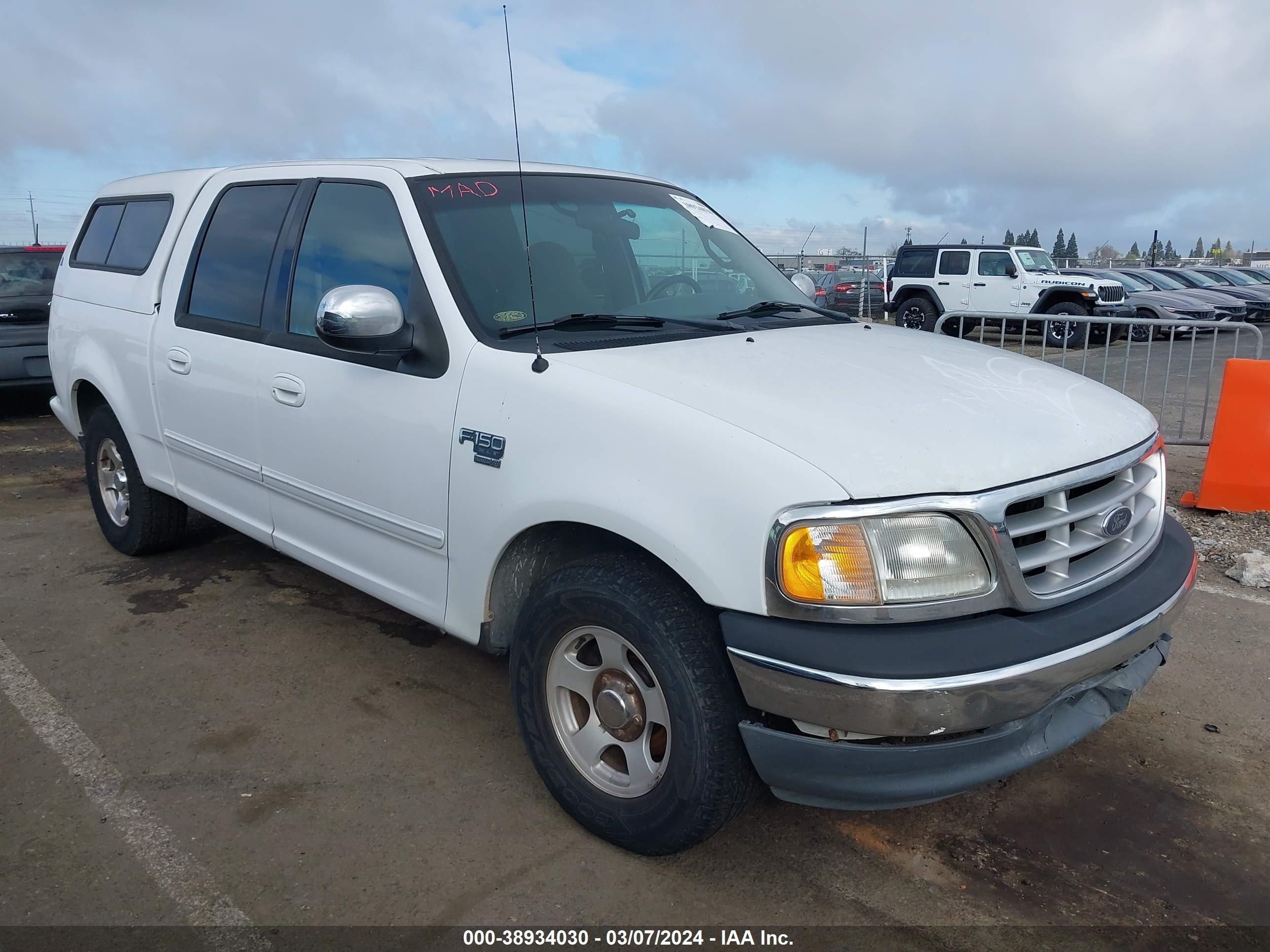 FORD F-150 2001 1ftrw07w71ke06346