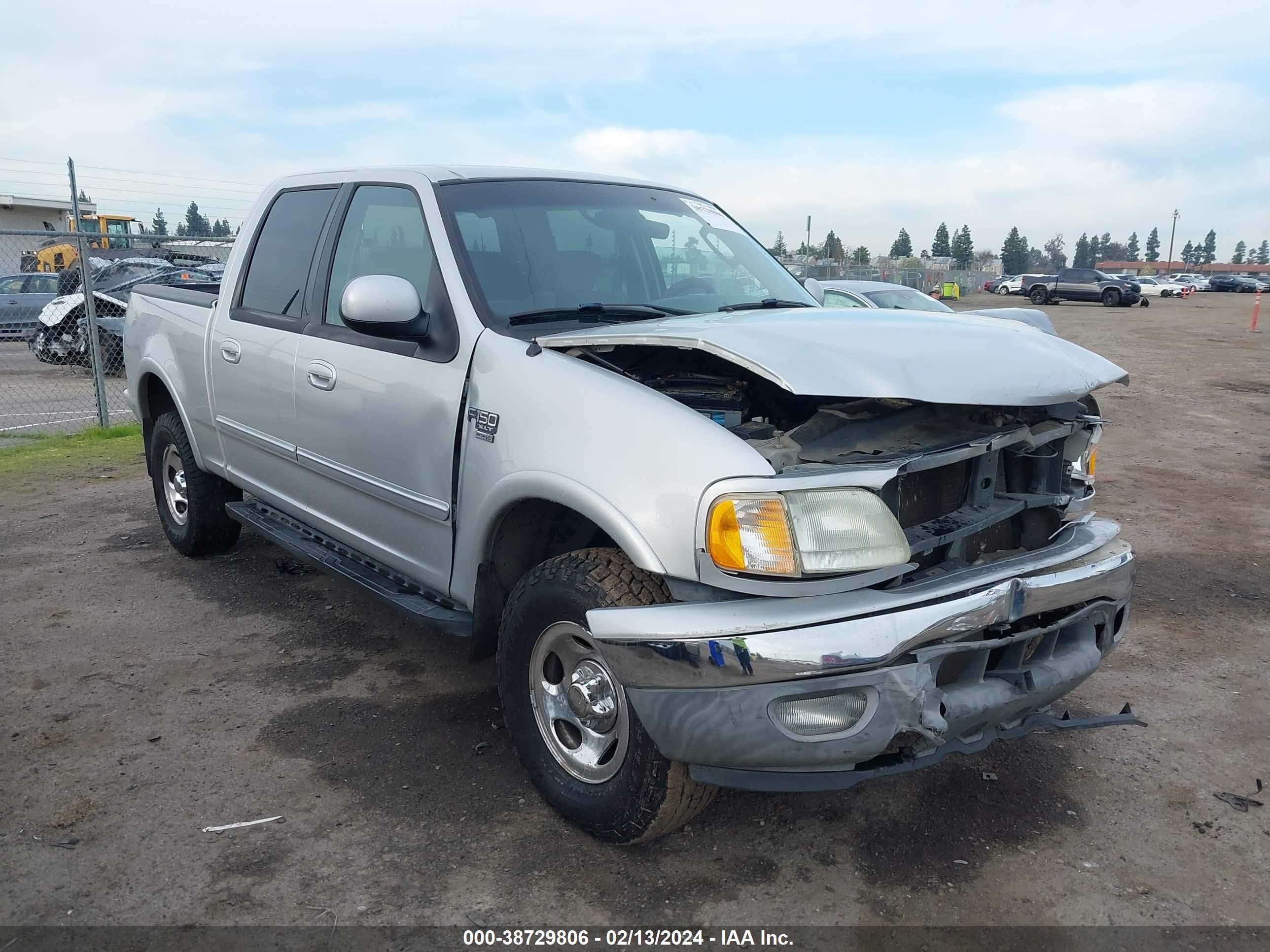 FORD F-150 2002 1ftrw08672kc64631