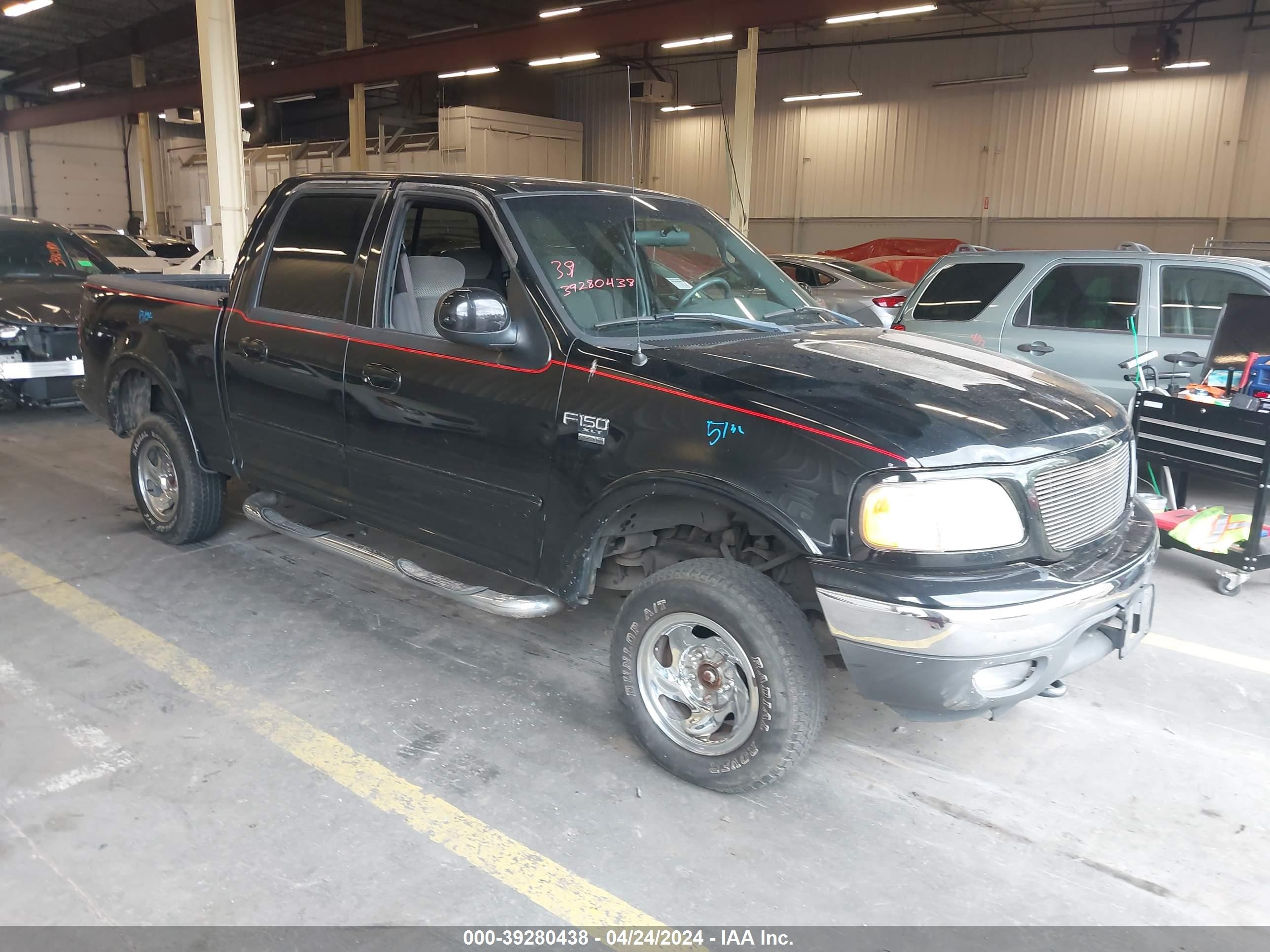 FORD F-150 2002 1ftrw08l02kb73187