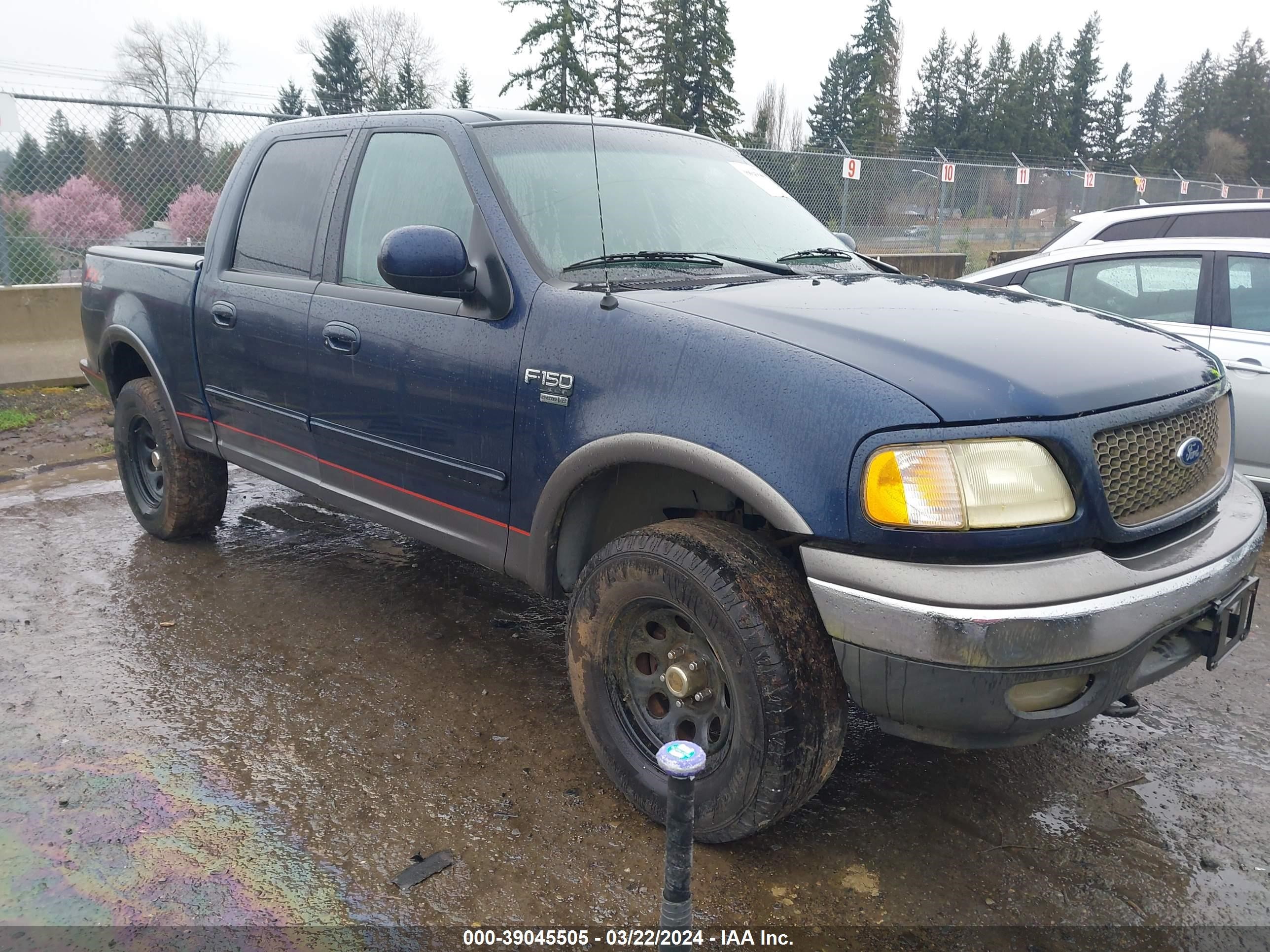 FORD F-150 2002 1ftrw08l22ke37445