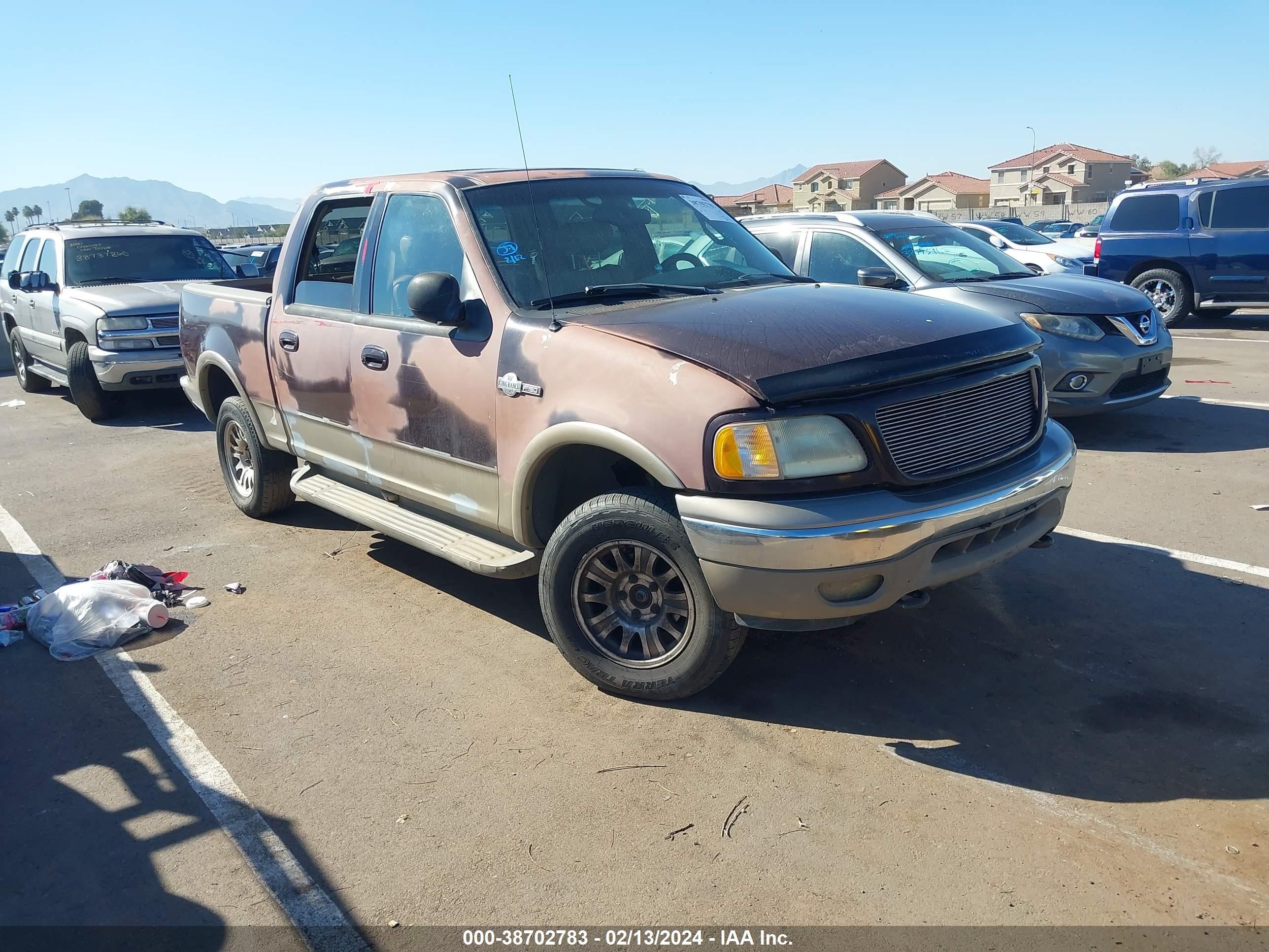 FORD F-150 2002 1ftrw08l32ka54291