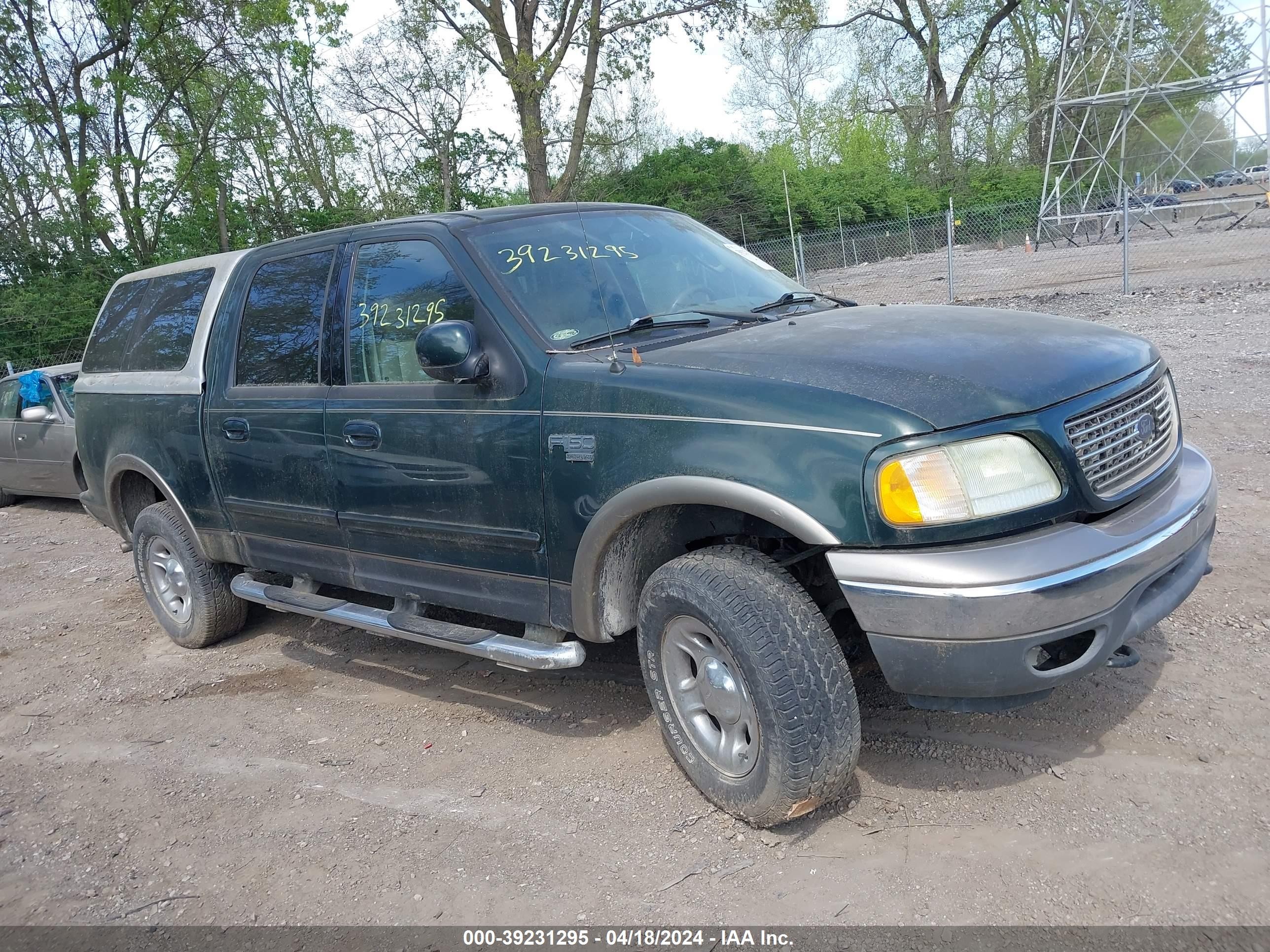 FORD F-150 2003 1ftrw08l33kc59451