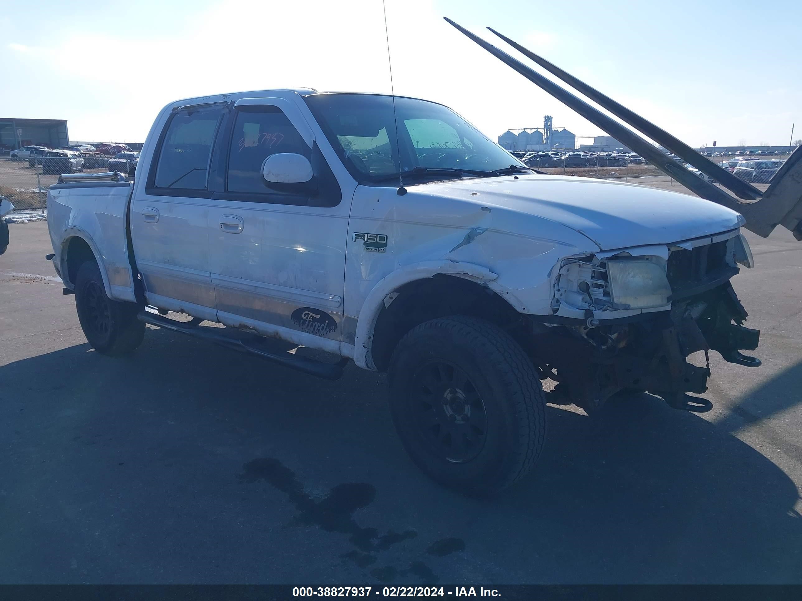 FORD F-150 2001 1ftrw08l51kd87591