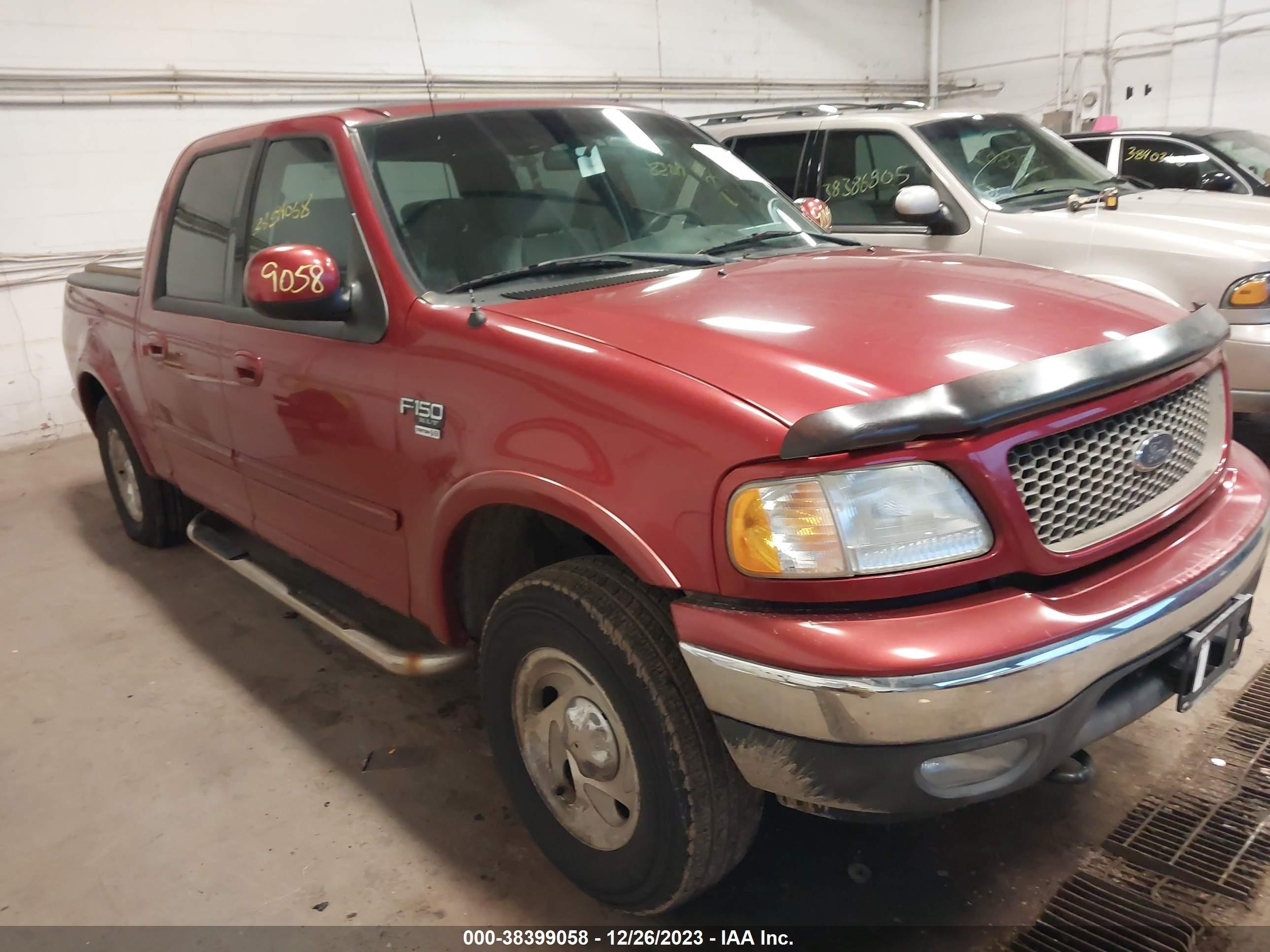 FORD F-150 2003 1ftrw08l53kc92046