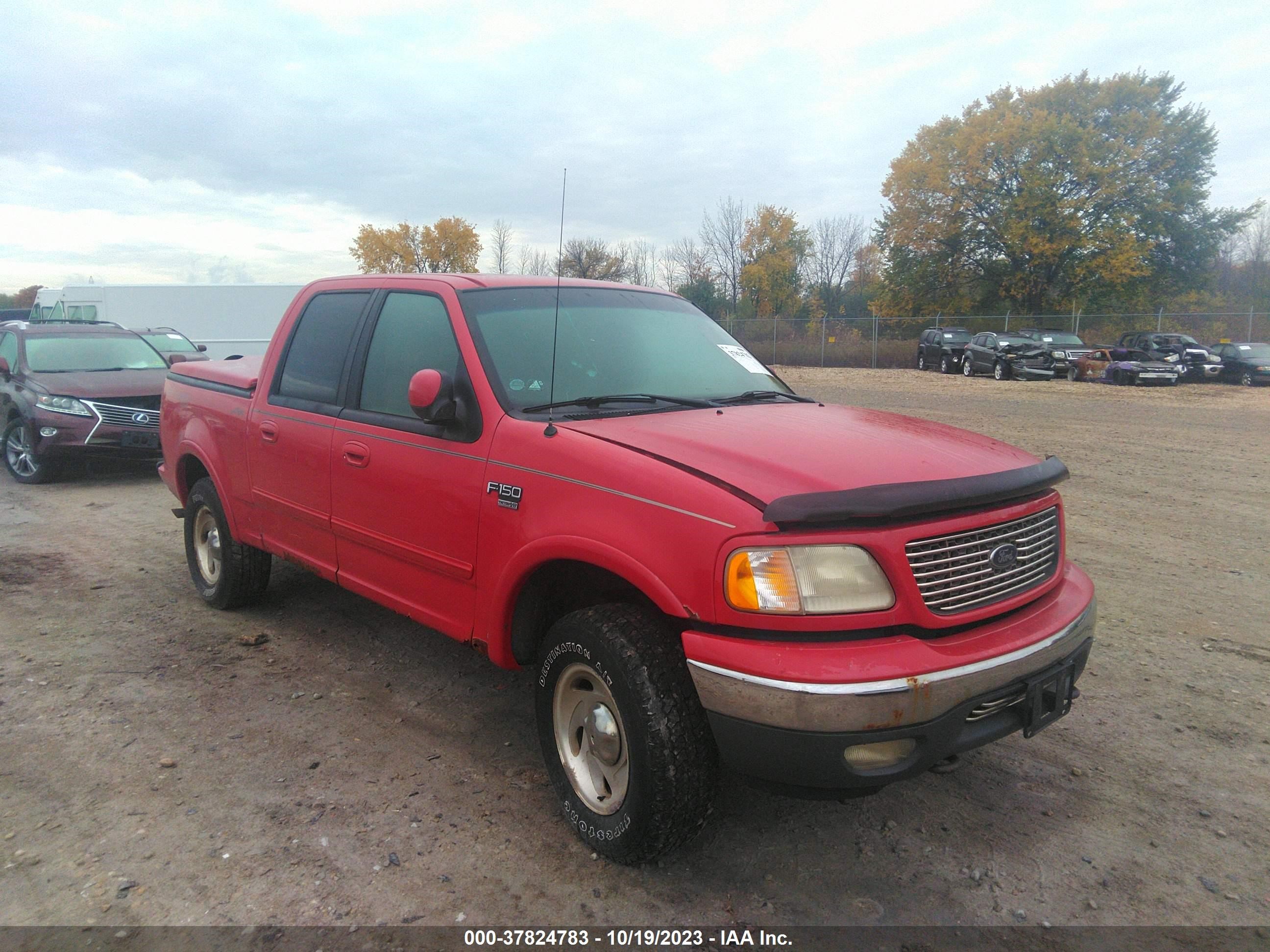 FORD F-150 2001 1ftrw08l71kb55090