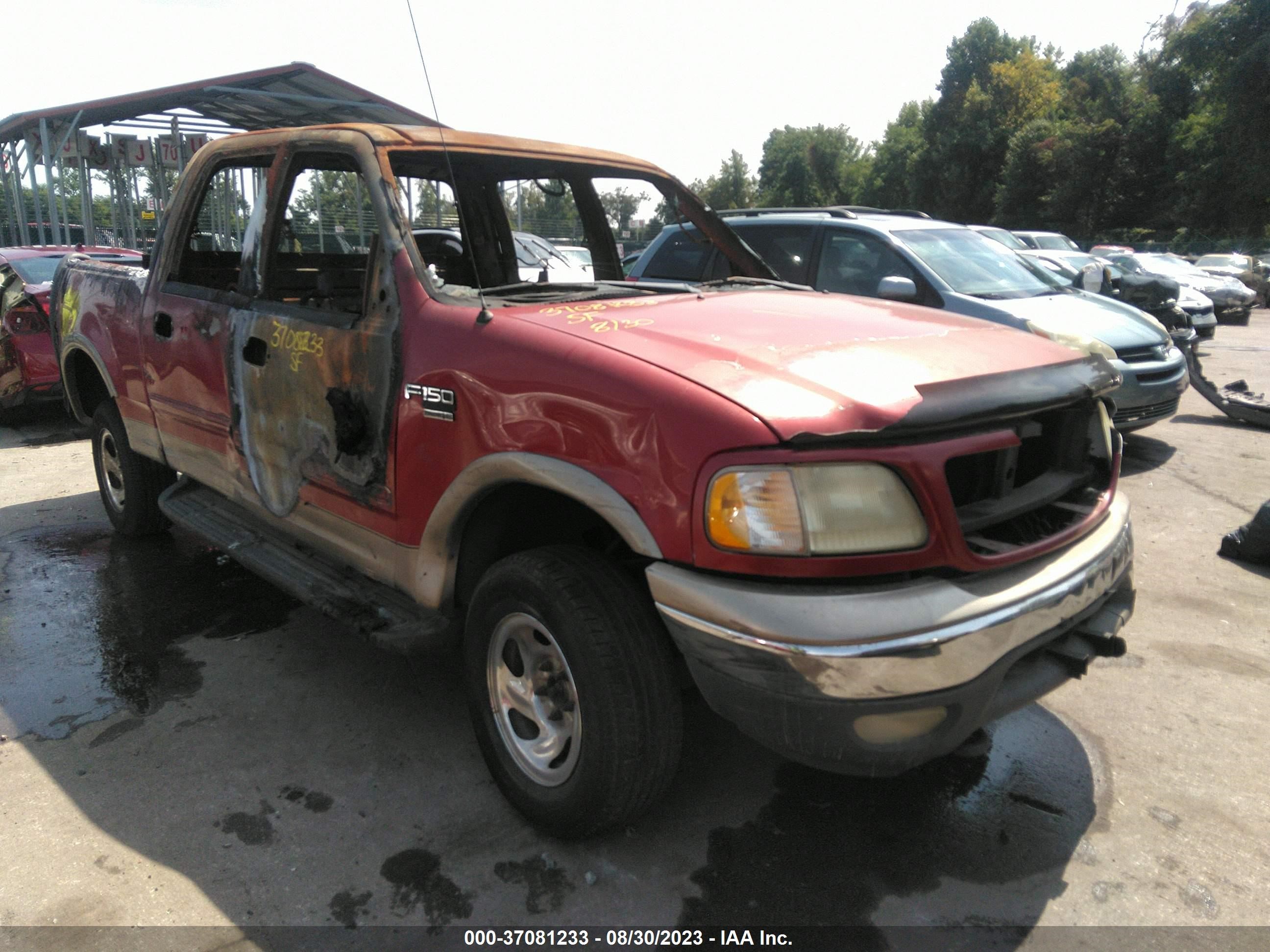 FORD F-150 2001 1ftrw08l71kc11304